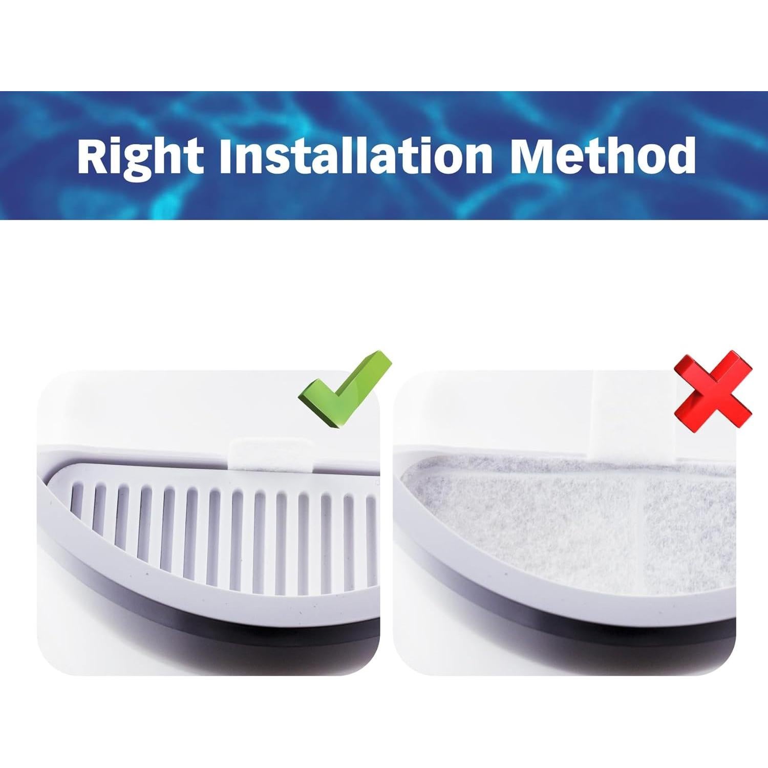 Filtros de Agua PET STANDARD para Fuente uahpet 2L - Paquete 12