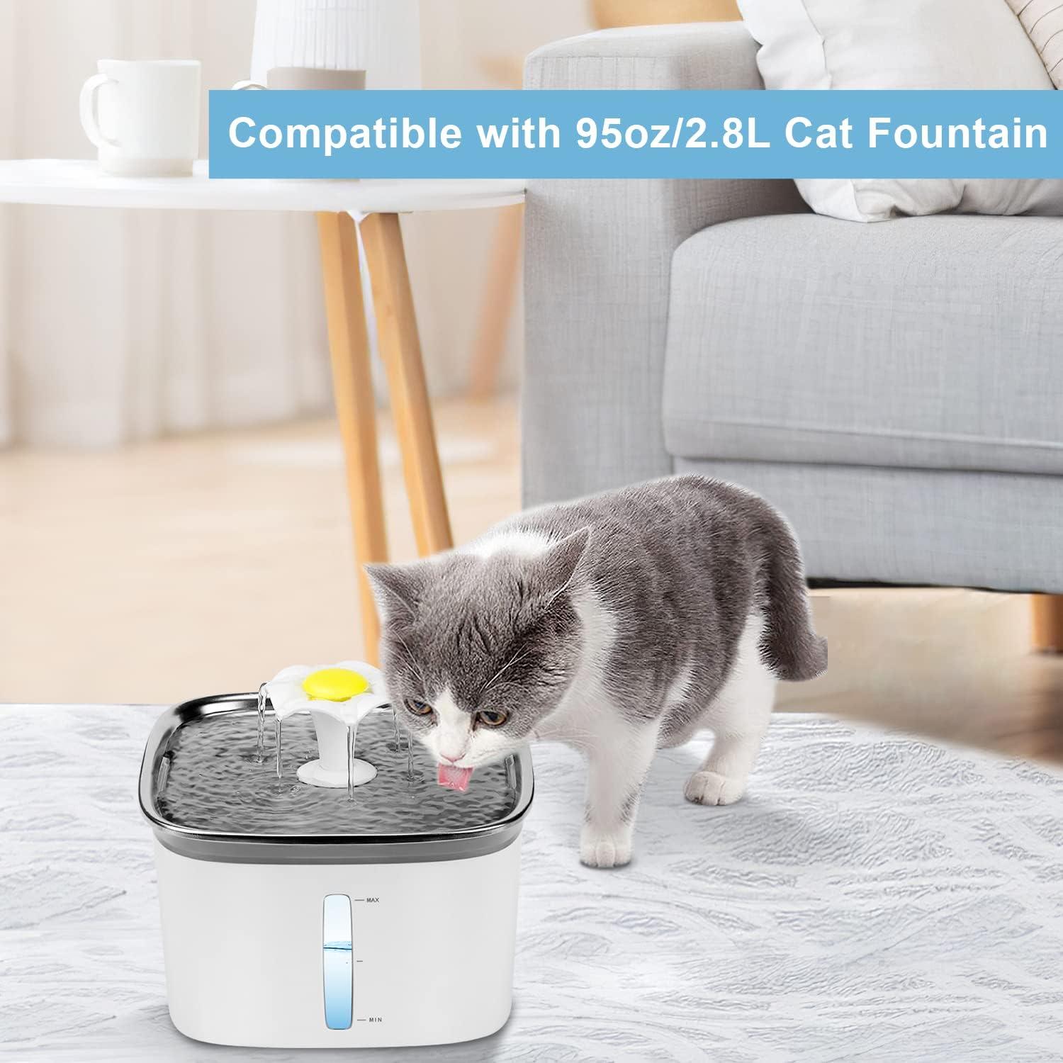 Filtros de agua para gatos Bravelk 16 unidades 2.8L