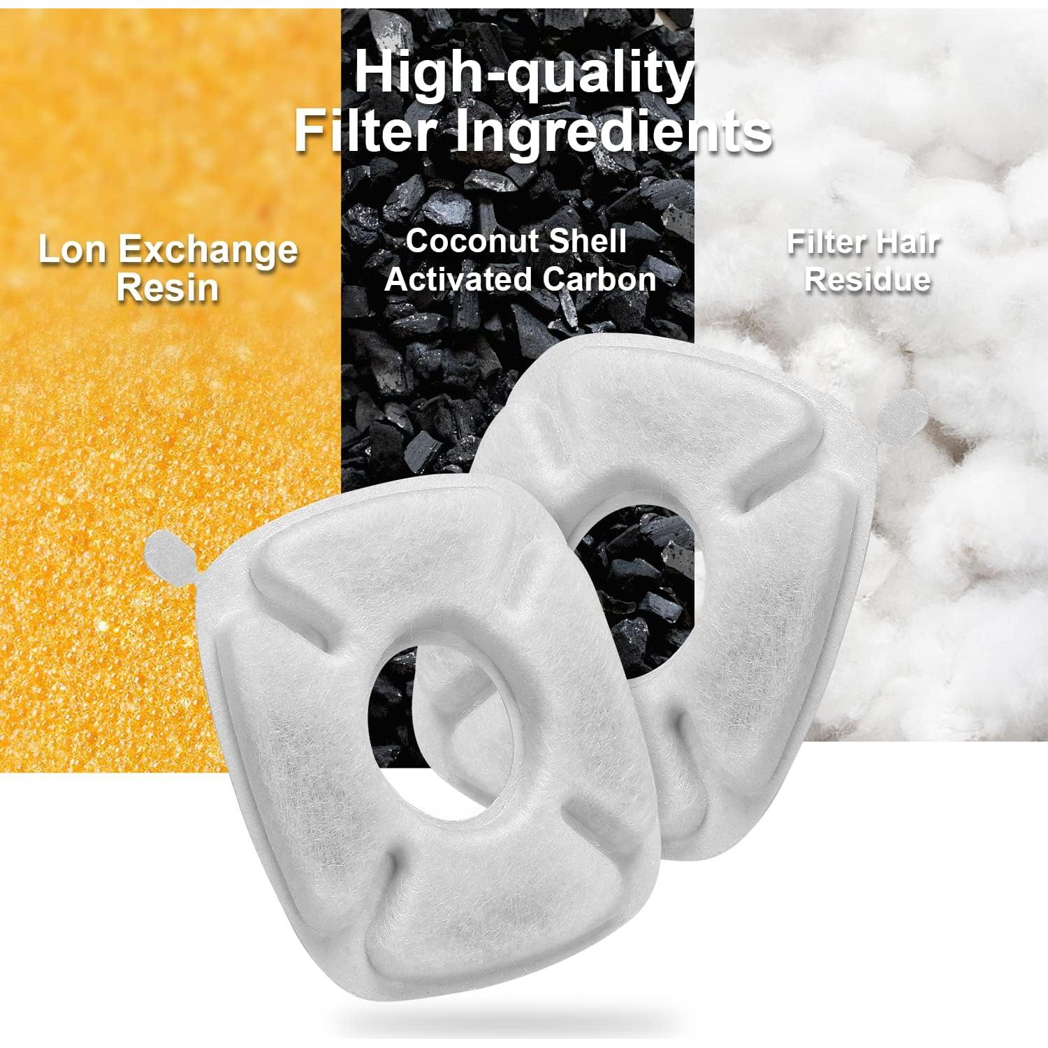 Filtros de agua para gatos Bravelk 16 unidades 2.8L