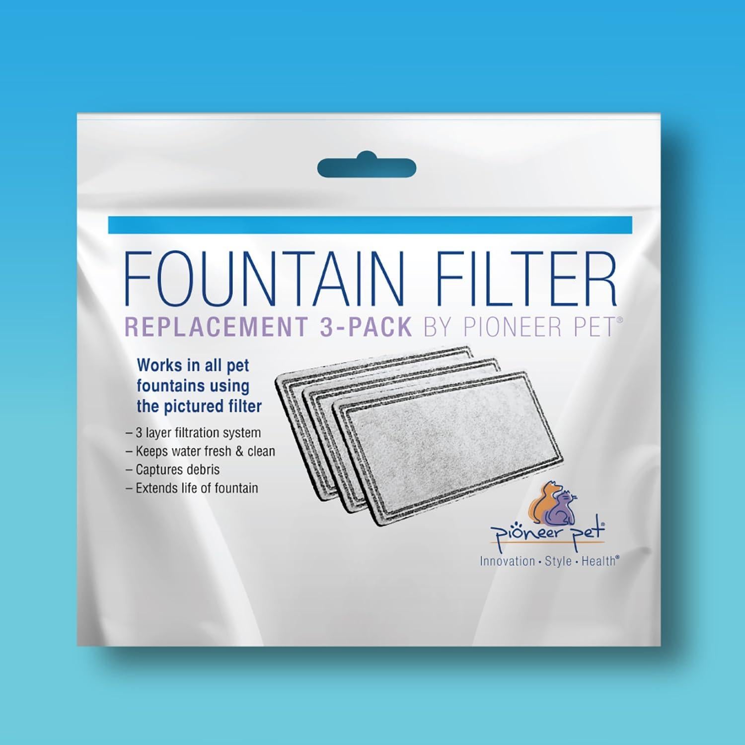 Filtros de Reemplazo SmartCat para Fuente de Agua 1.89L