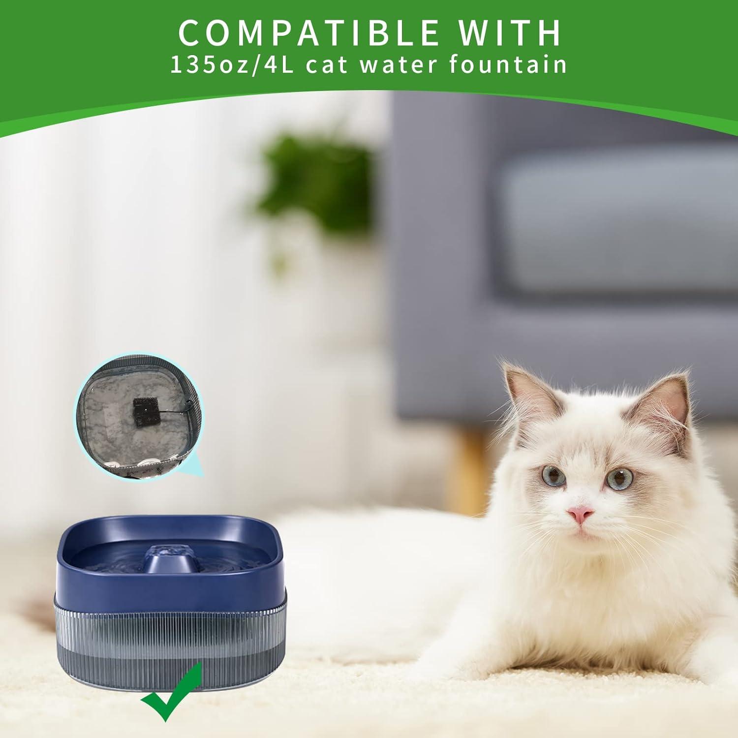 Paquete de 9 Filtros de Espuma Katlikatqi para Fuente de Agua