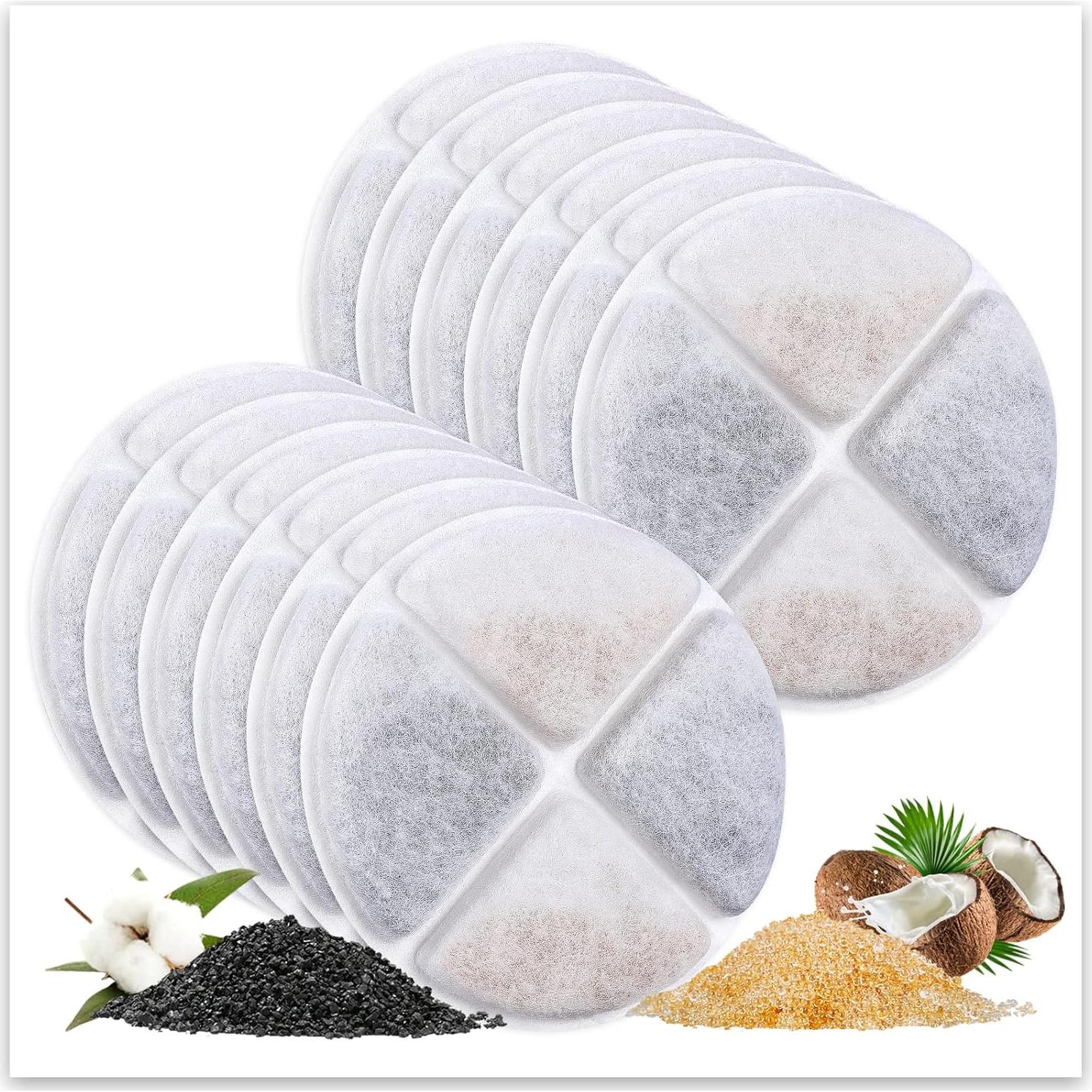 Paquete de 12 filtros de agua para gatos MyfatBOSS