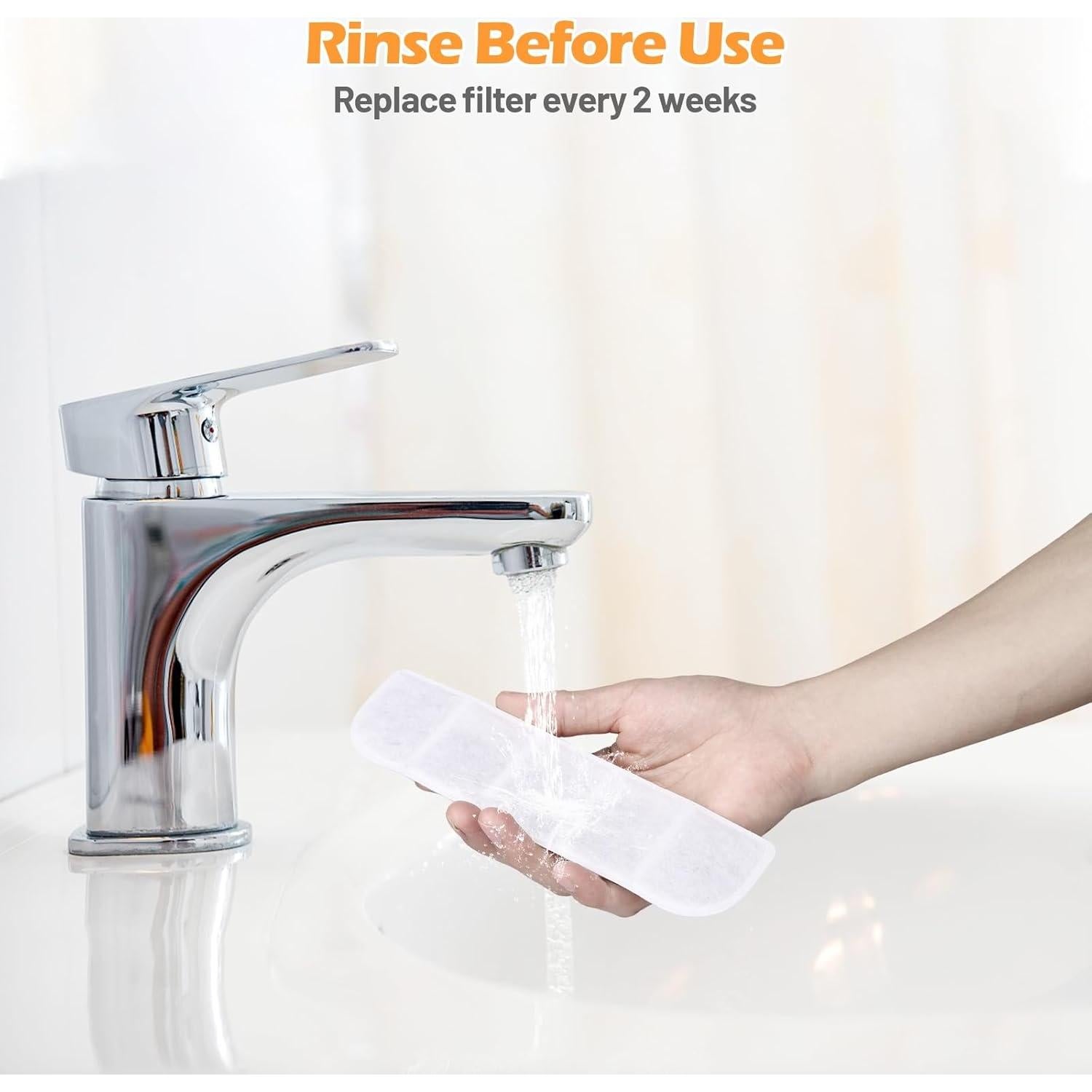 Paquete de 8 Filtros y 8 Esponjas SIBAYS para Fuente de Agua