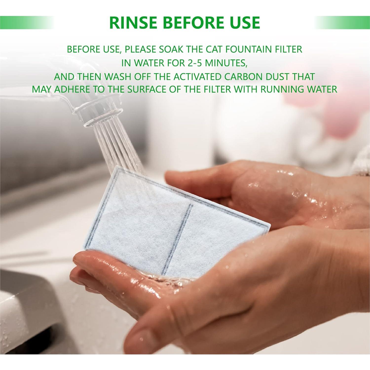 Paquete de 12 Filtros de Carbón Activado TOGGATH para Mascotas