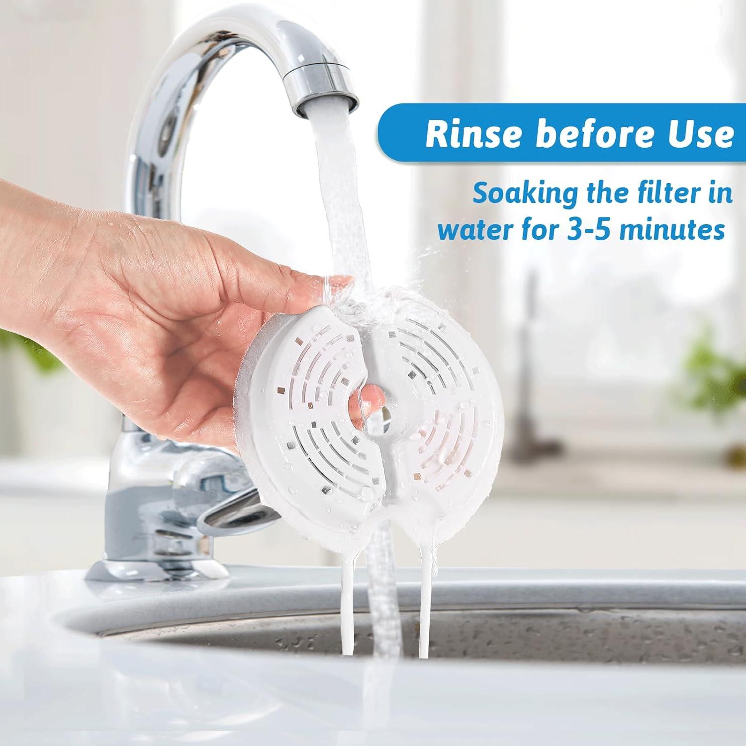 Filtros de agua para gatos Monsin - Paquete de 8 unidades