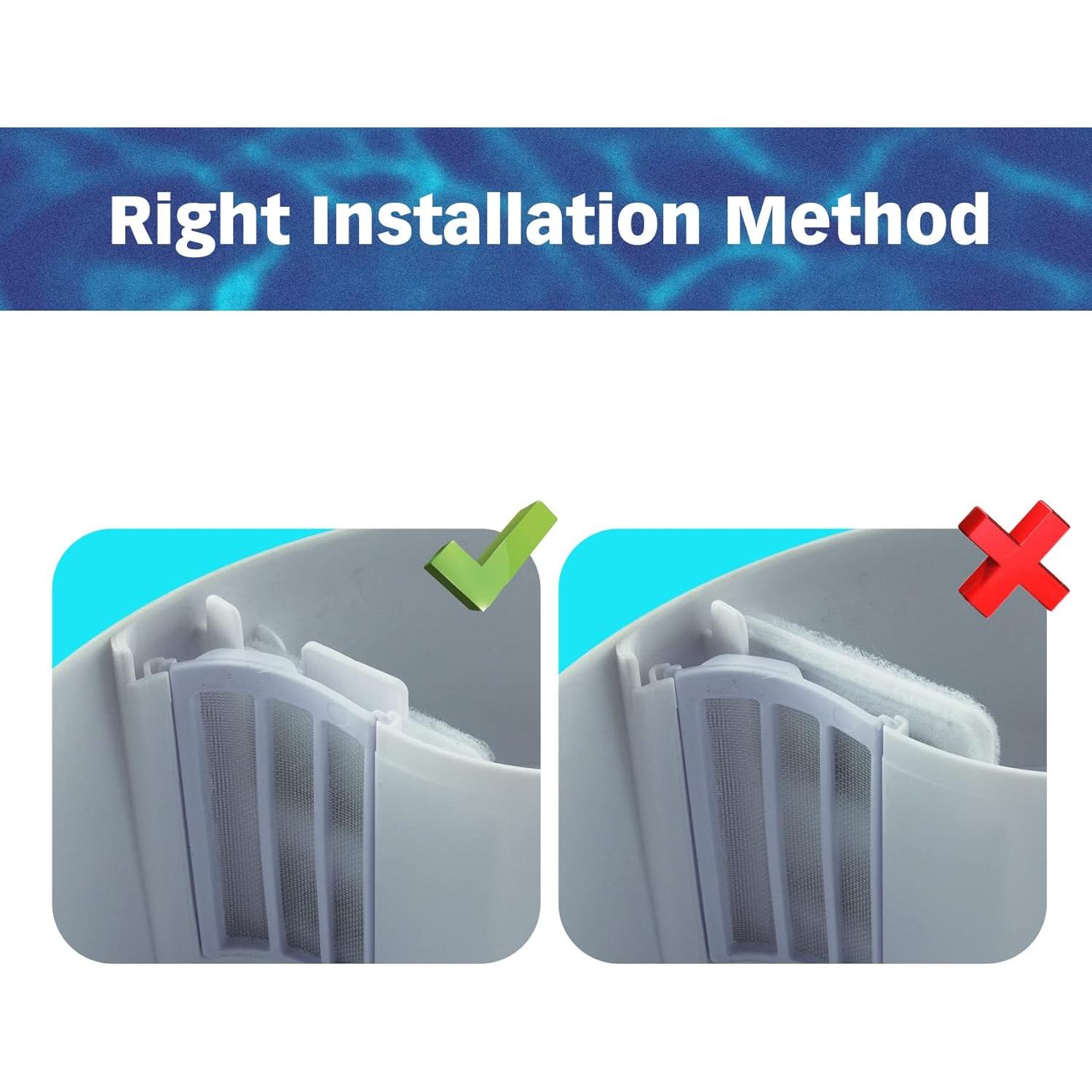 Filtro de Agua Pequeño PET STANDARD para Fuente Whisker City - 10 Unidades