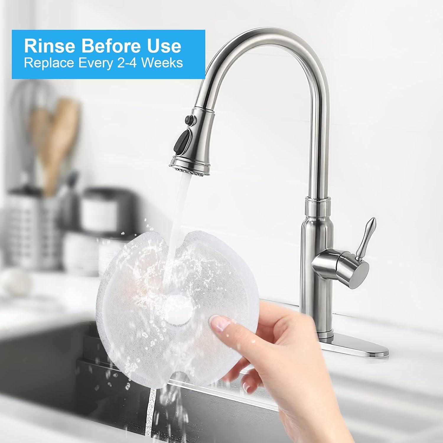 Filtros de Agua para Gatos NautyPaws, 8 Paquetes de Carbón Activado