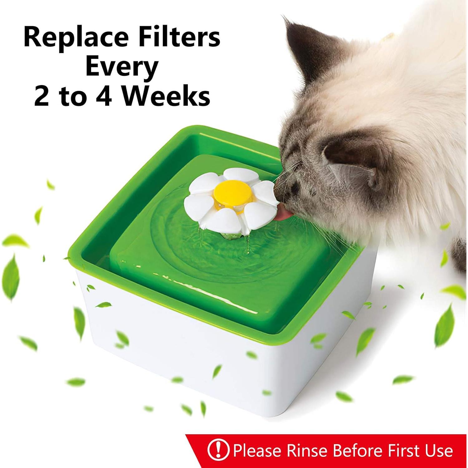 Filtros de Carbono MyfatBOSS para Fuente Mini Flower Catit - 12 Unidades