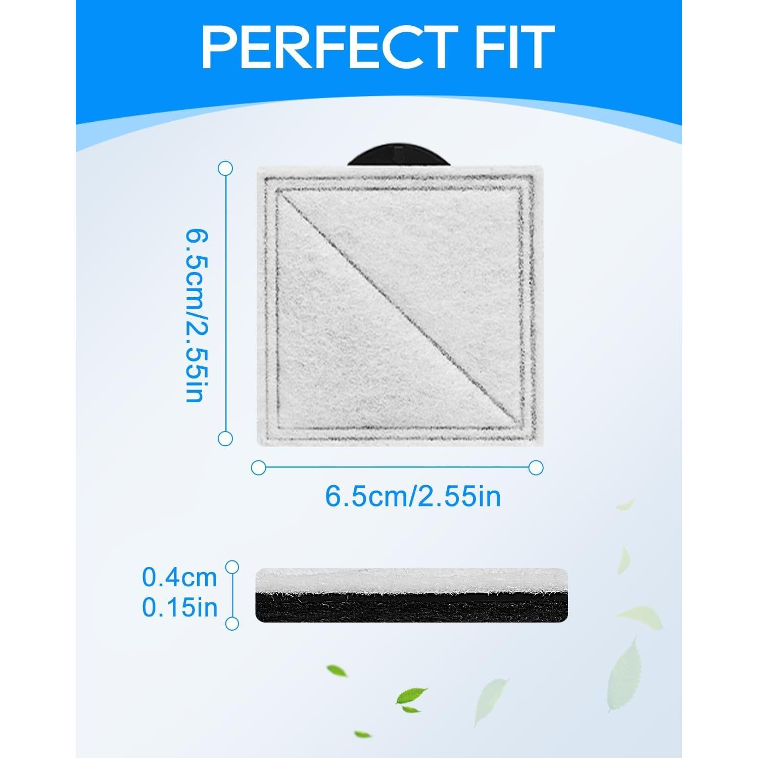 Filtros de Agua para Gatos Cunina 6 Paquetes Compatible PetSafe