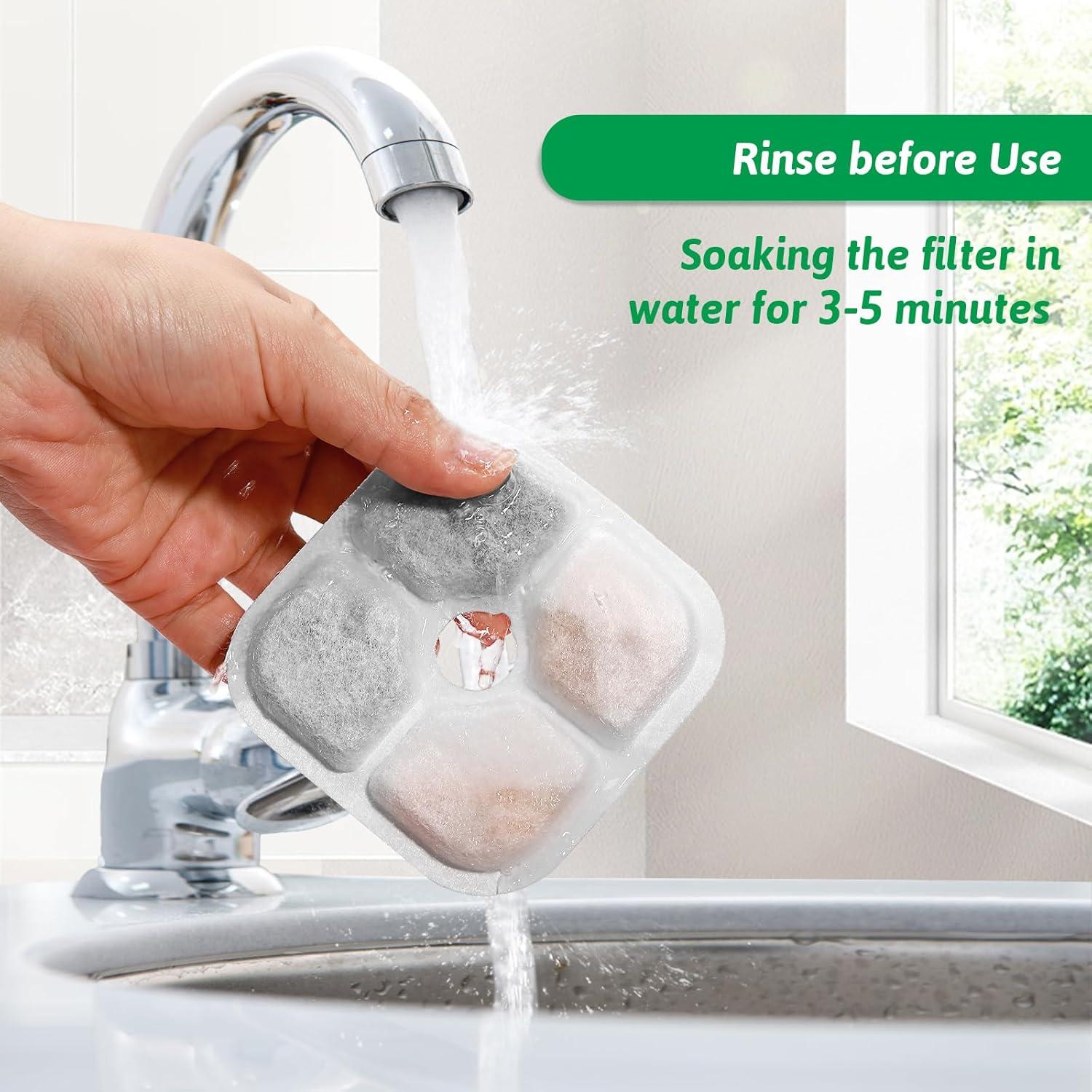 Filtros de Reemplazo Porens para Fuente de Agua 2.5L - Paquete de 12