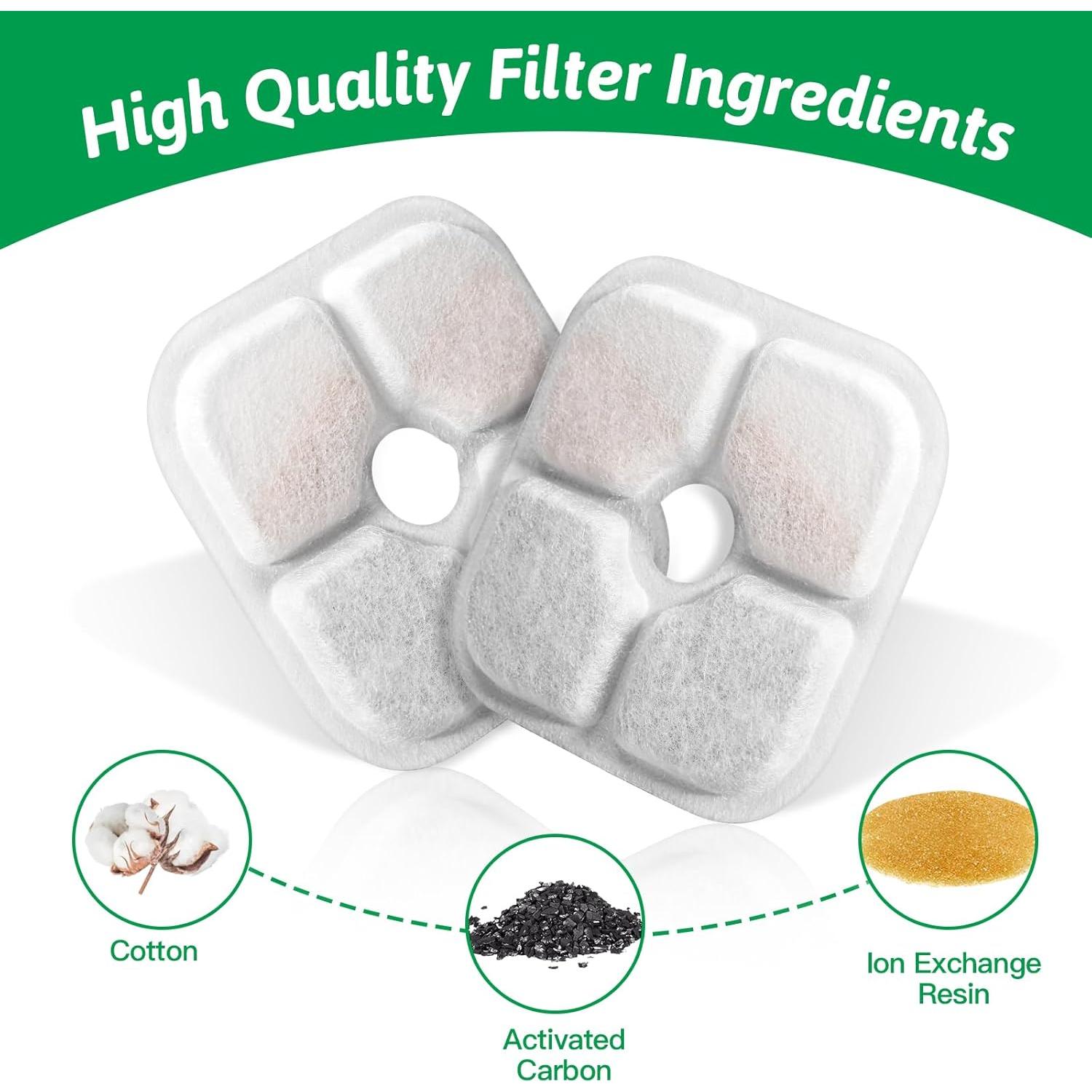 Filtros de Reemplazo Porens para Fuente de Agua 2.5L - Paquete de 12