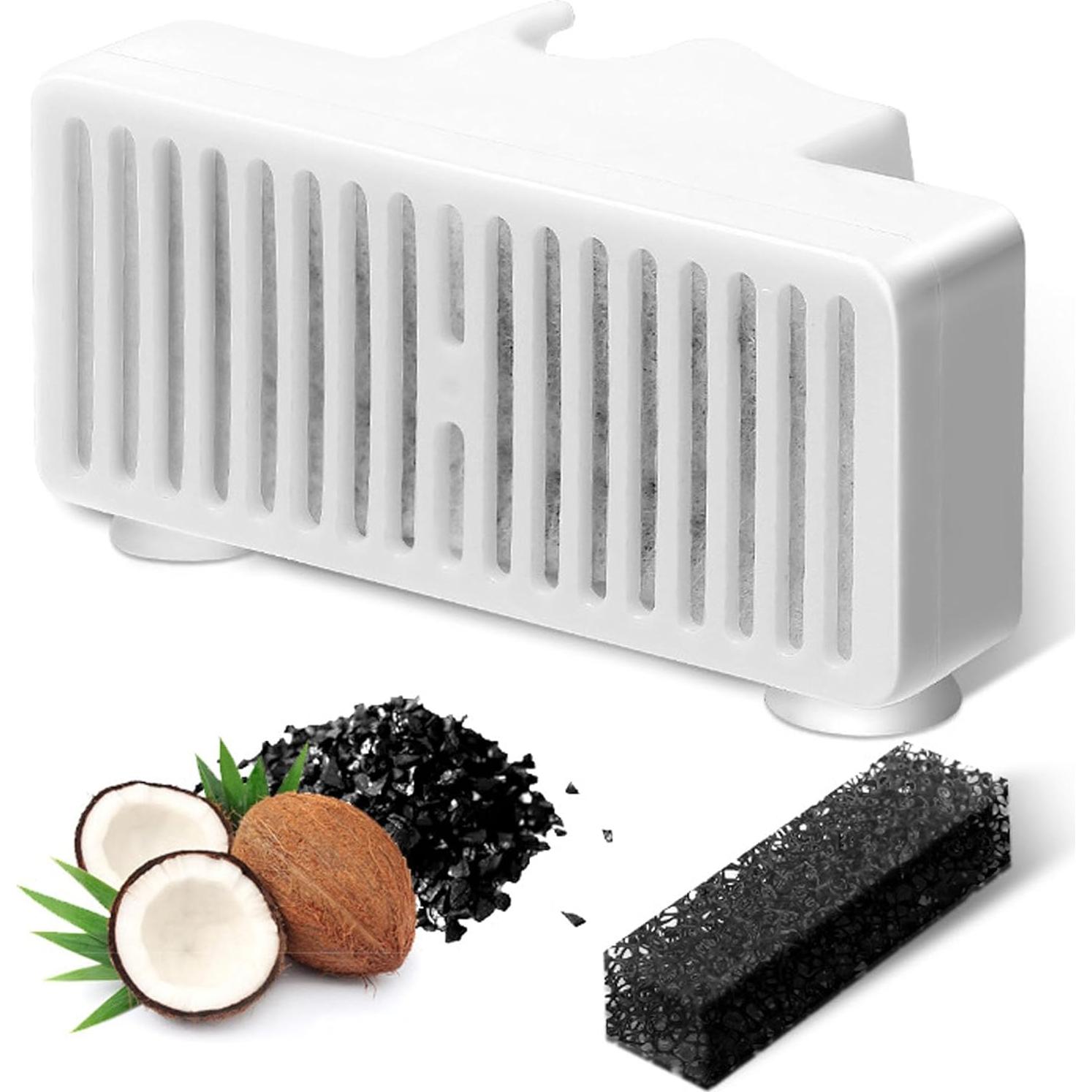 Paquete de 6 Filtros Reemplazo Rinakou para Fuente de Agua Mascotas