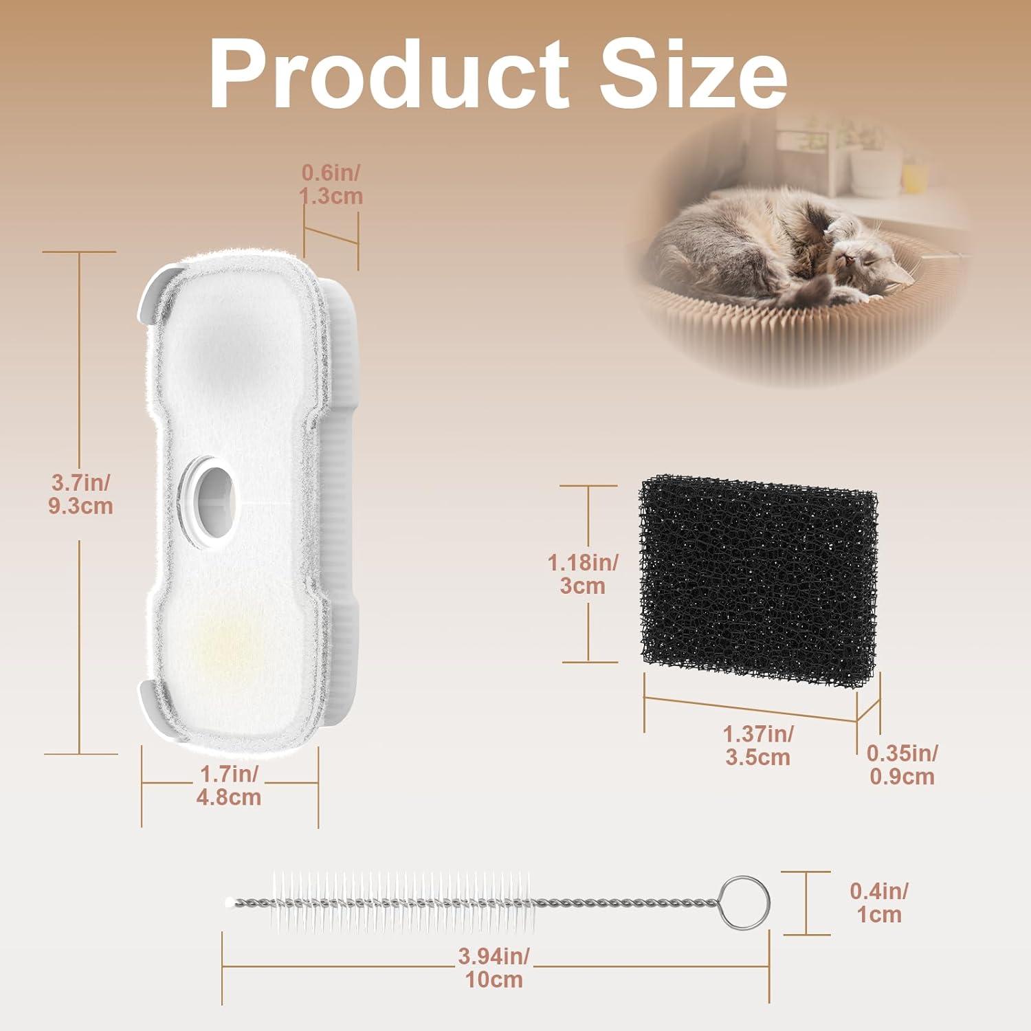 8 Filtros de Reemplazo para Fuente de Agua PETLIBRO 2025