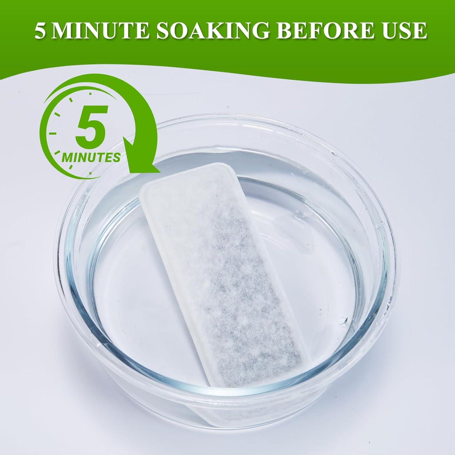 Juego de Filtros y Esponjas PETIMI para Fuente de Agua Mascotas