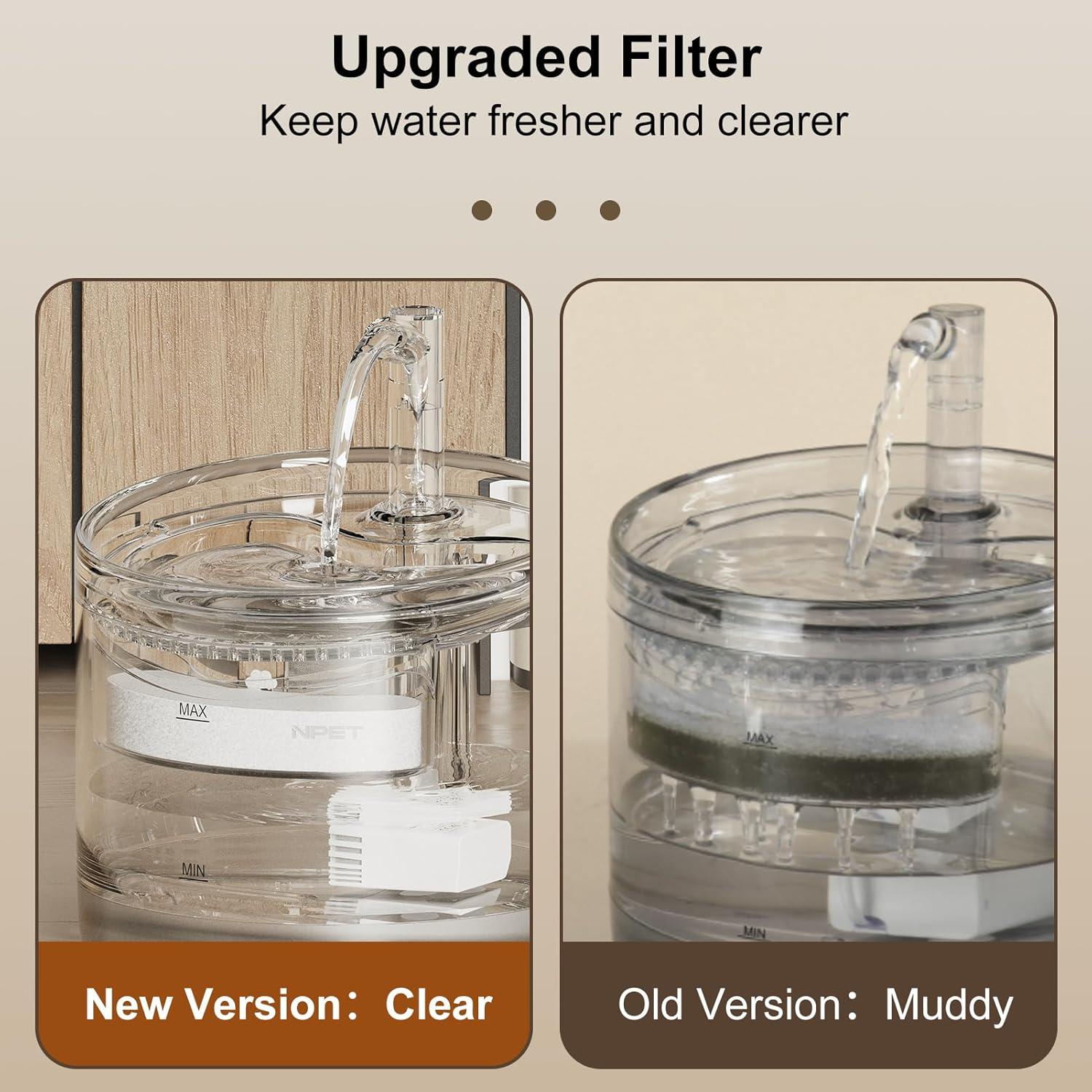 Filtros de Reemplazo NPET WF050/WF100/WF210 - 8 Piezas