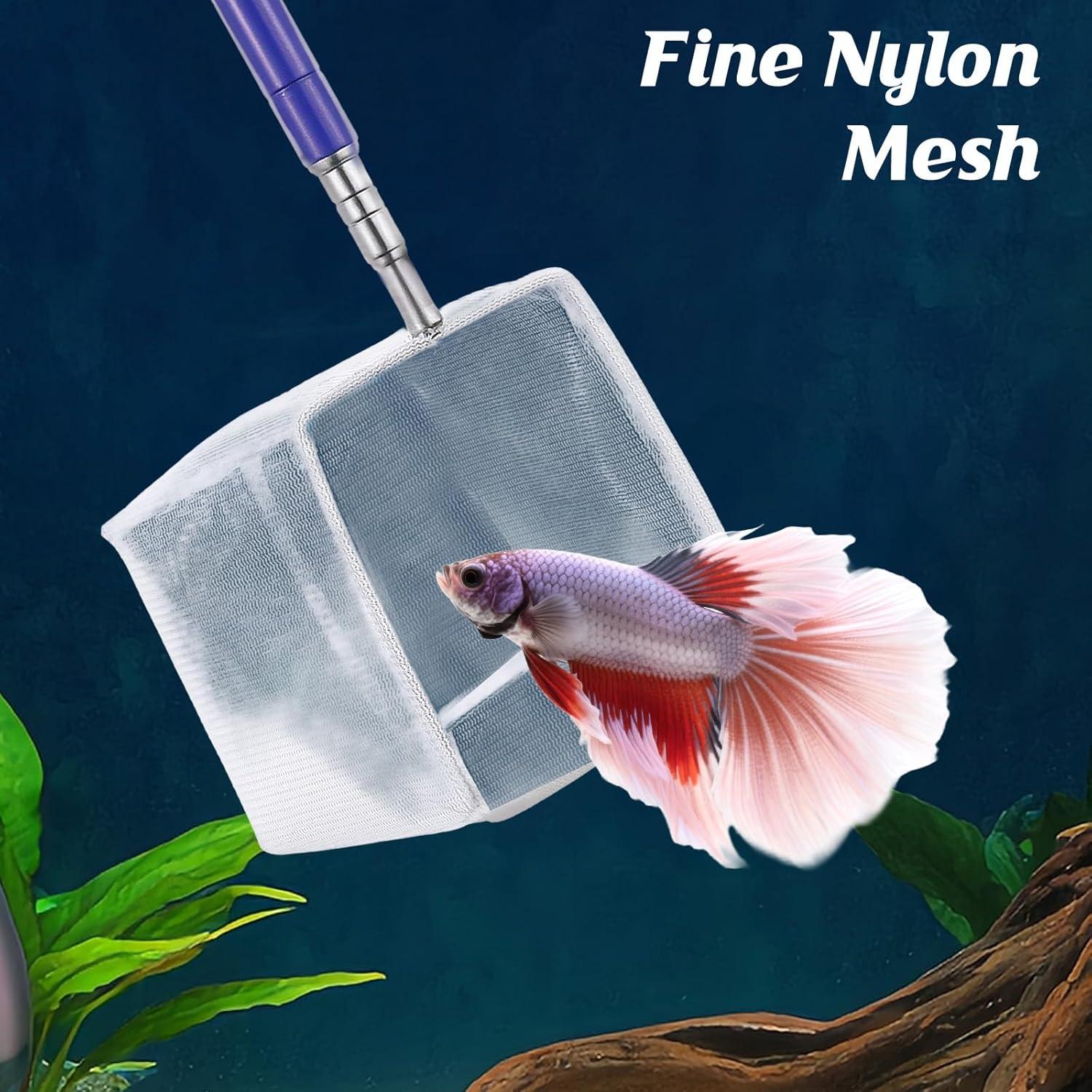 Red de Acuario Psyqtsuary con Mango Extensible 21.5-100cm