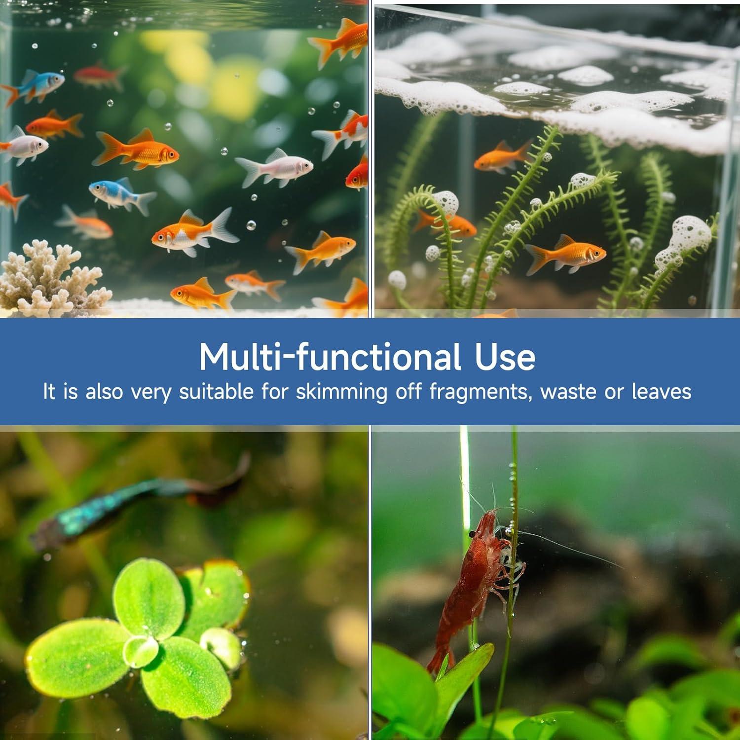 Red de Acuario Psyqtsuary con Mango Extensible 21.5-100cm