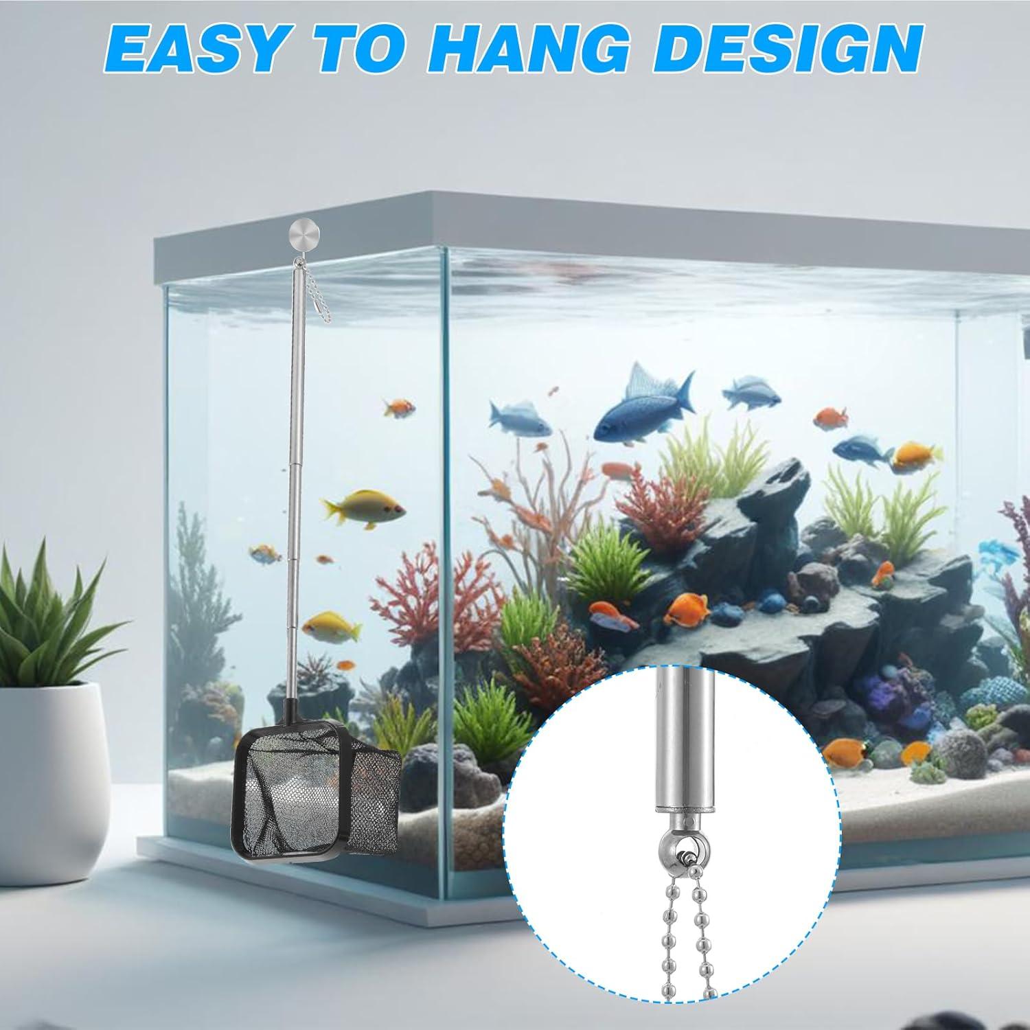 Red de Pescado SynHHergyx para Acuario 2 Piezas 7.6 cm