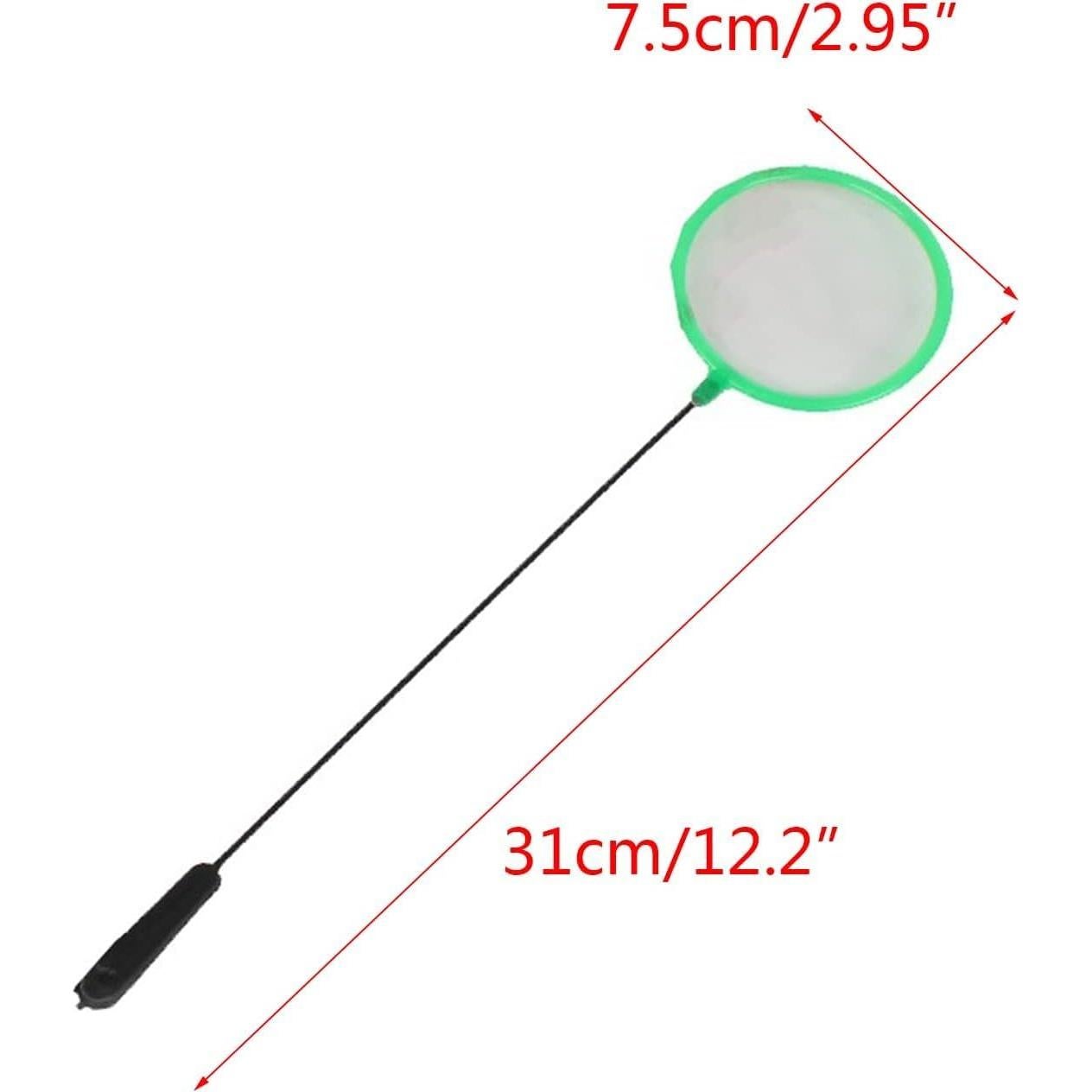 Red de Acuario ZhangyiHot 3" Malla Fina con Mango 22.86 cm