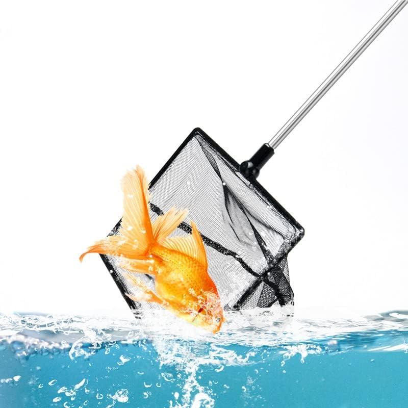 Red de Acuario Telescópica bnafes 7.62 cm Nylon Acero Inoxidable