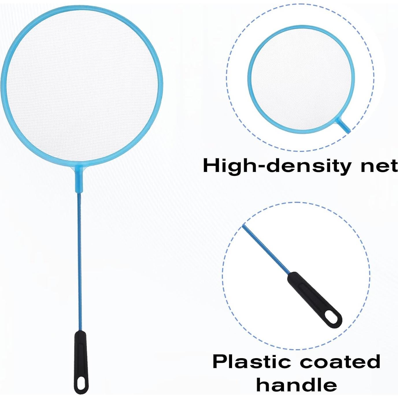 Redes para Acuario Gtziqa 10 Pcs 25 cm Azul Malla Ultra Fina