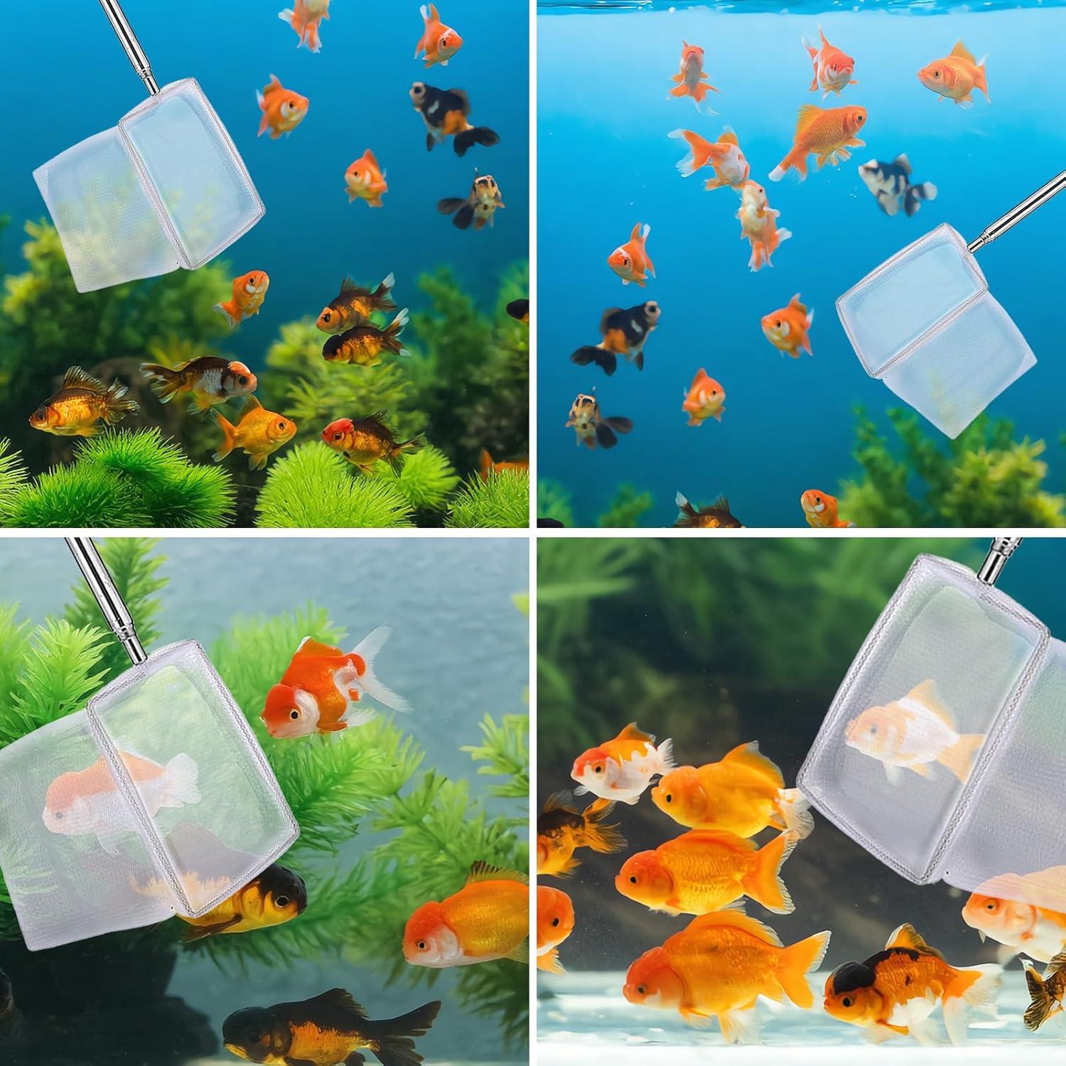 Paquete de 2 Redes de Acuario Vin Beauty 7.62 cm Nailon