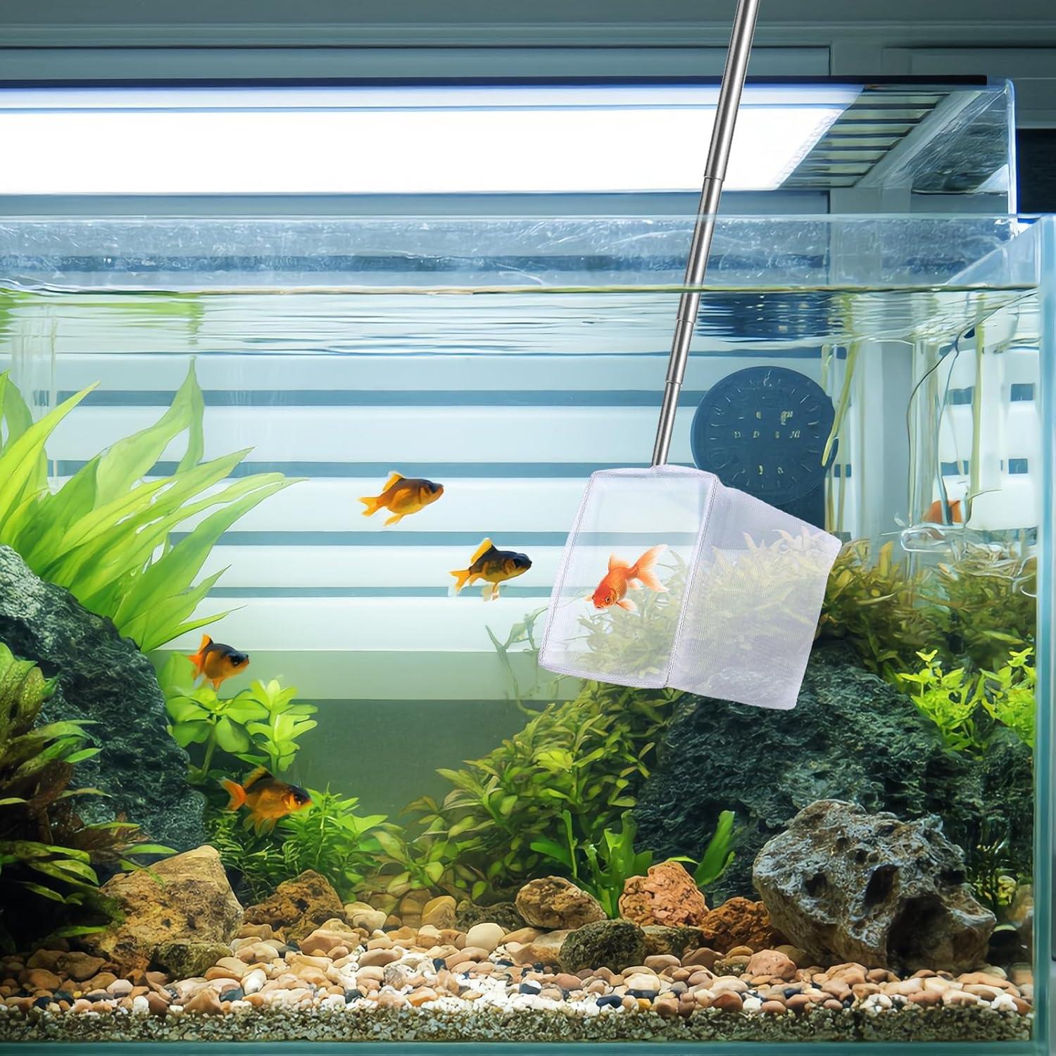 Paquete de 2 Redes de Acuario Vin Beauty 7.62 cm Nailon