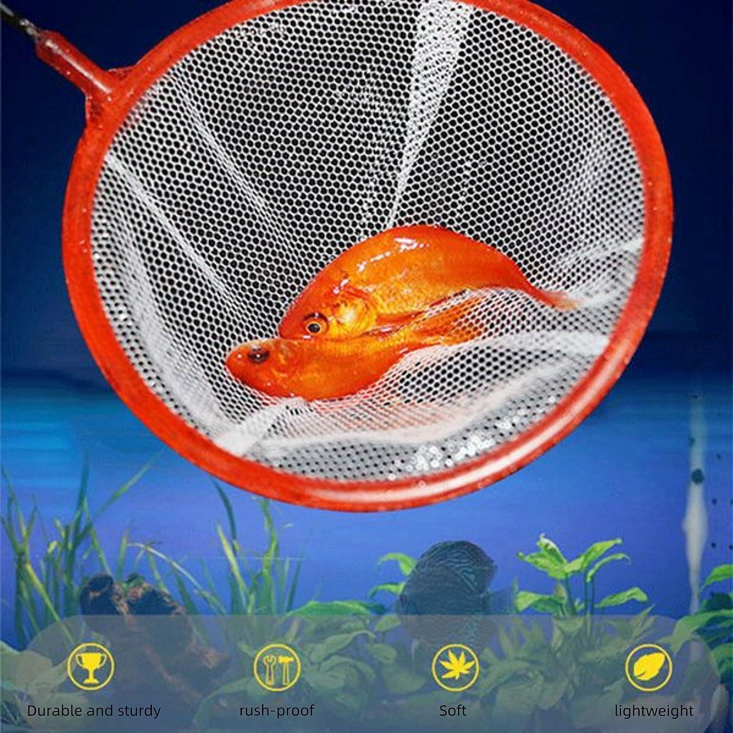 Red de Pescado FKUMLUN 30 Pcs 37cm Nylon con Mango Ergonómico