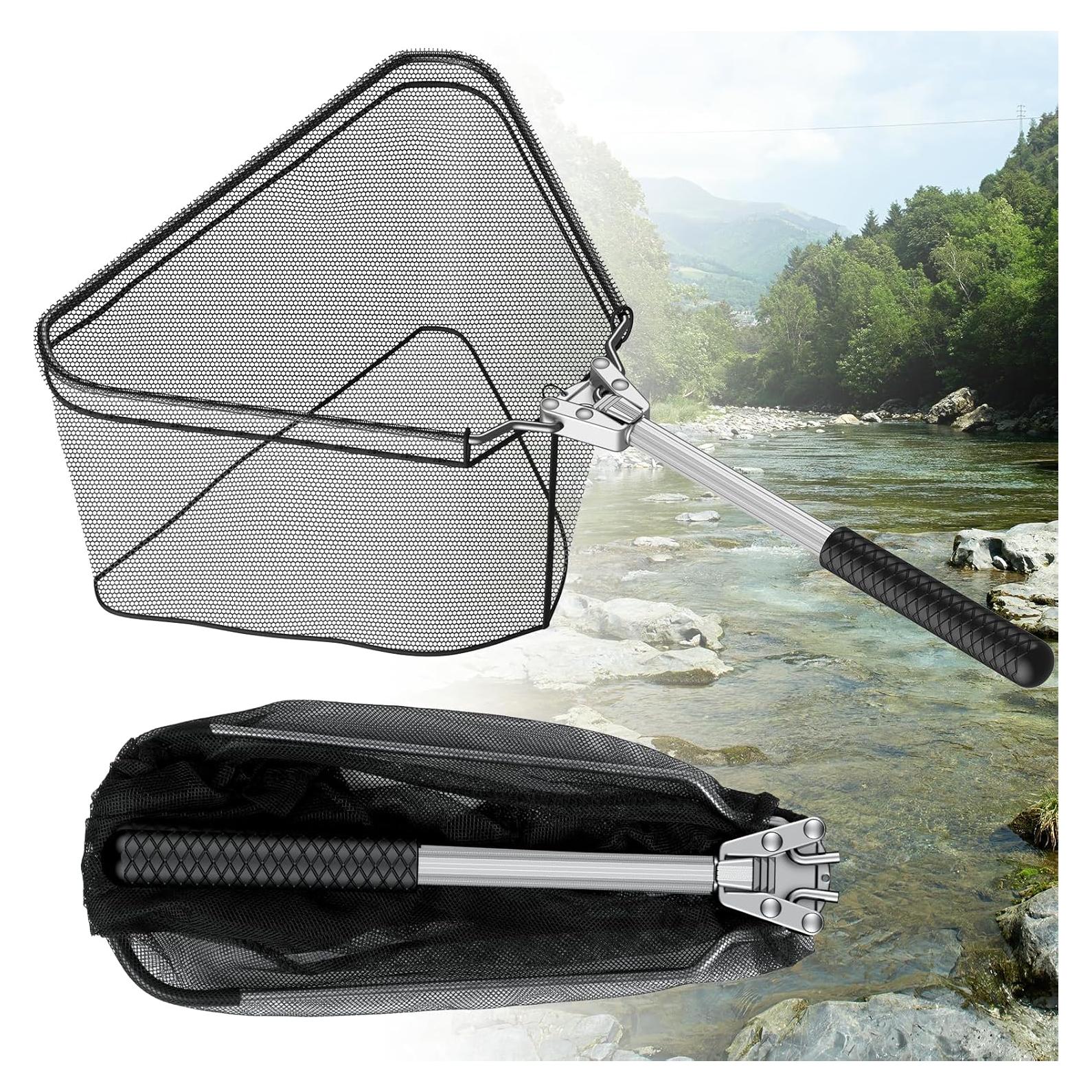 Red de Pesca Pawfly Plegable Aluminio 25.4x33 cm Nylon