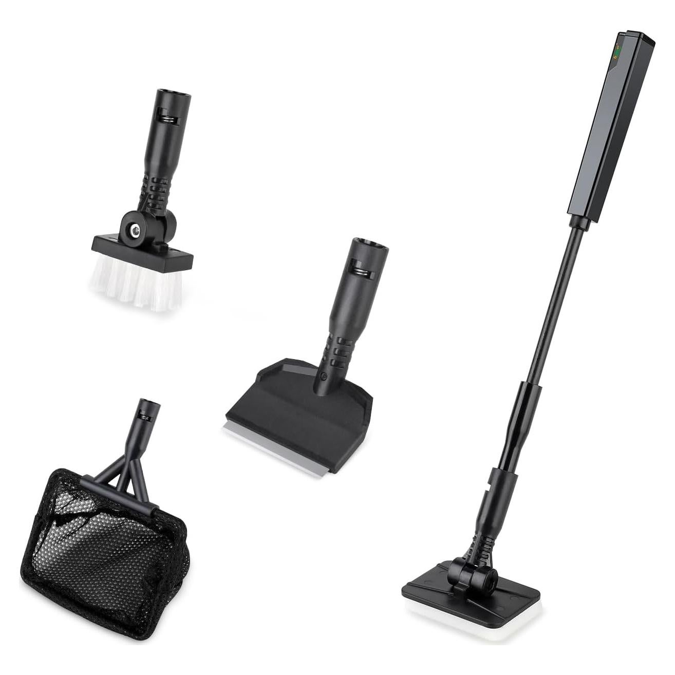 Kit de limpieza para acuario Hygger 4 en 1 con mango