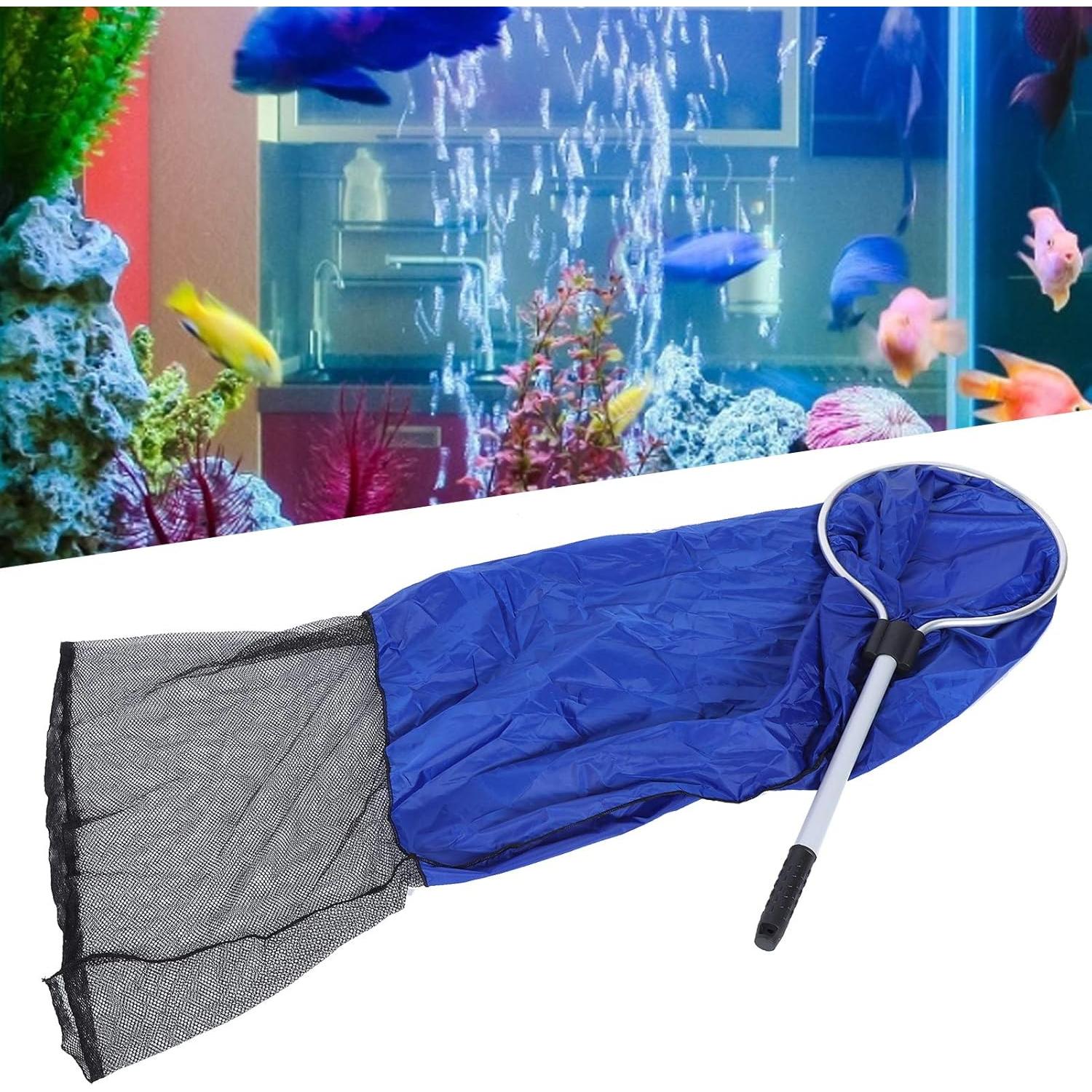 Red Suave para Peces Zerodis 40CM, Malla Nylon Antideslizante