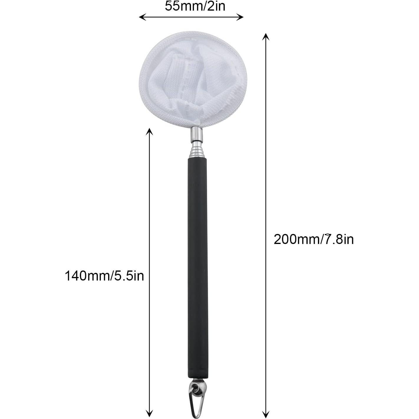 Red de Pesca Telescópica DGZZI 4.5-5 cm Acero Inoxidable