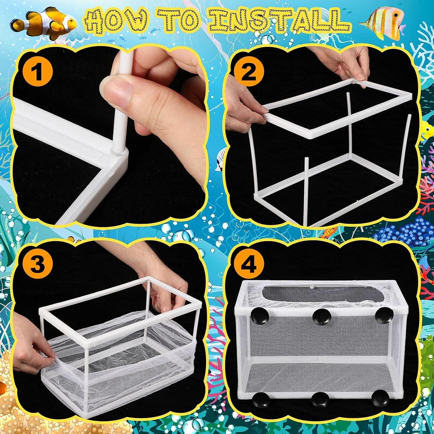 Red de Cría para Acuario Shappy 2 Piezas 26.2x15x15 cm