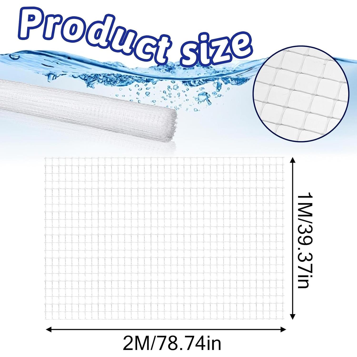 Malla Transparente para Acuario Bruislard 2x1m Reemplazo