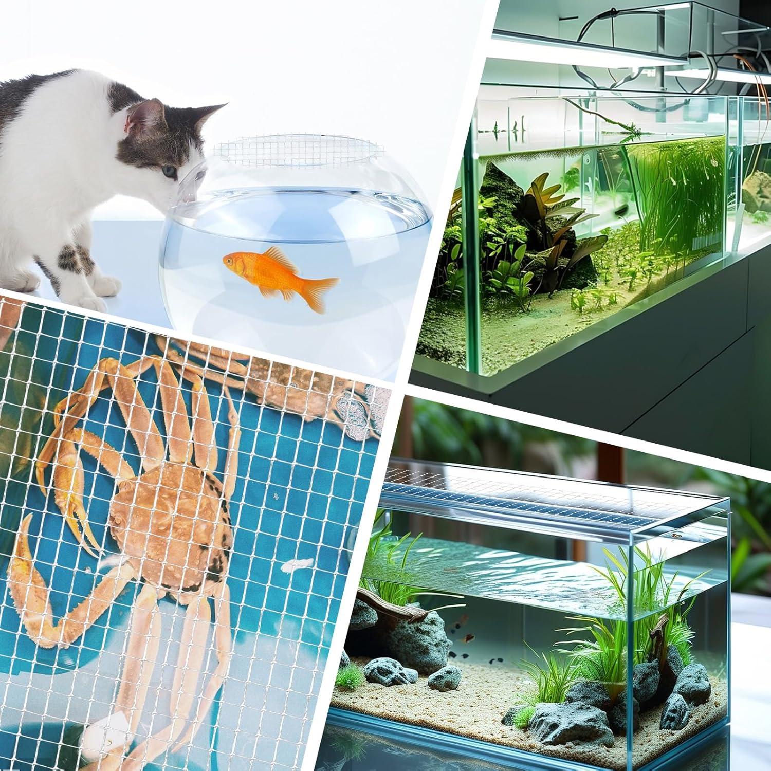 Malla Transparente para Acuario Bruislard 2x1m Reemplazo