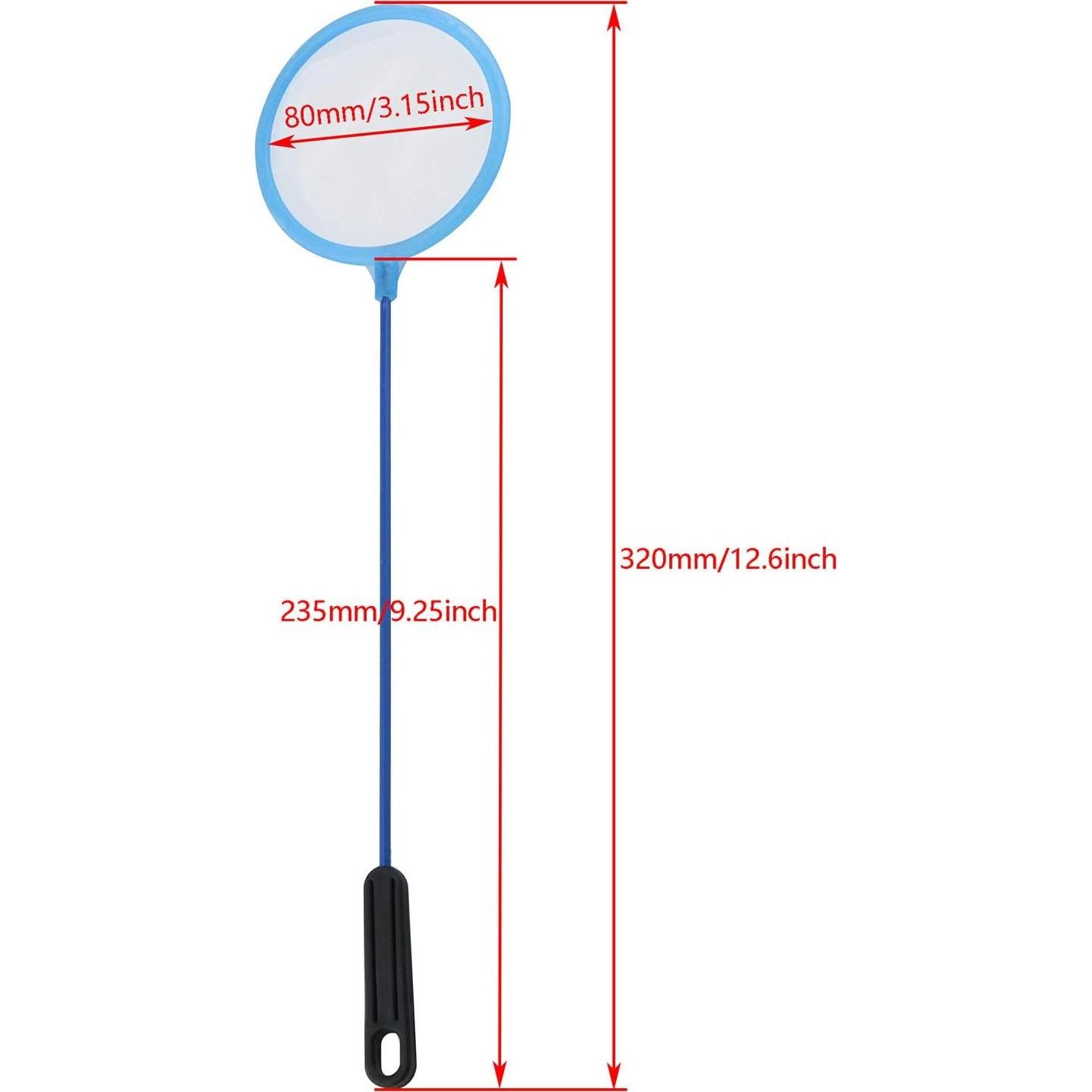 Red de Acuario DGZZI 3PCS Malla Plástica 32cm para Artemia