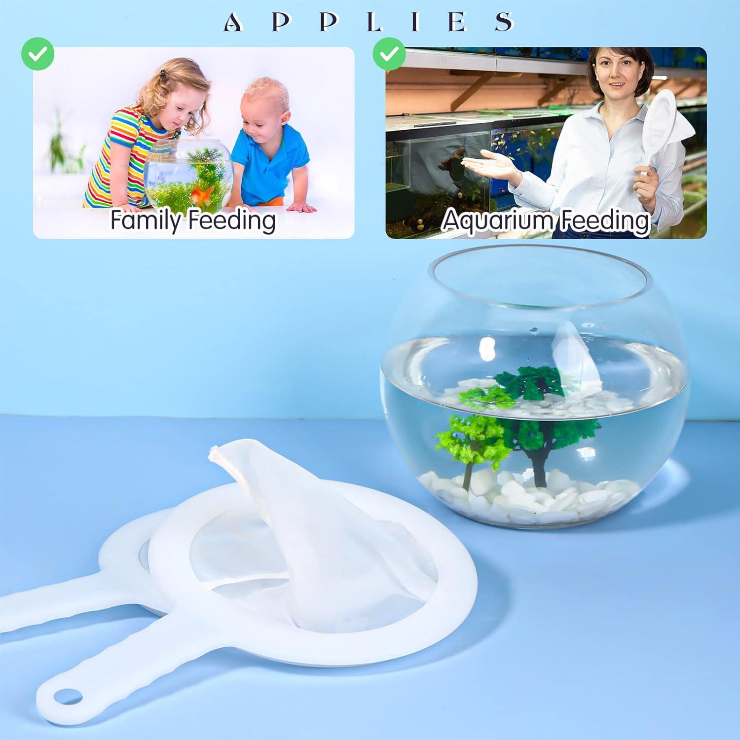 Red para Crustáceos Yinkin 2 Pcs Tamiz 80 y 200 Malla