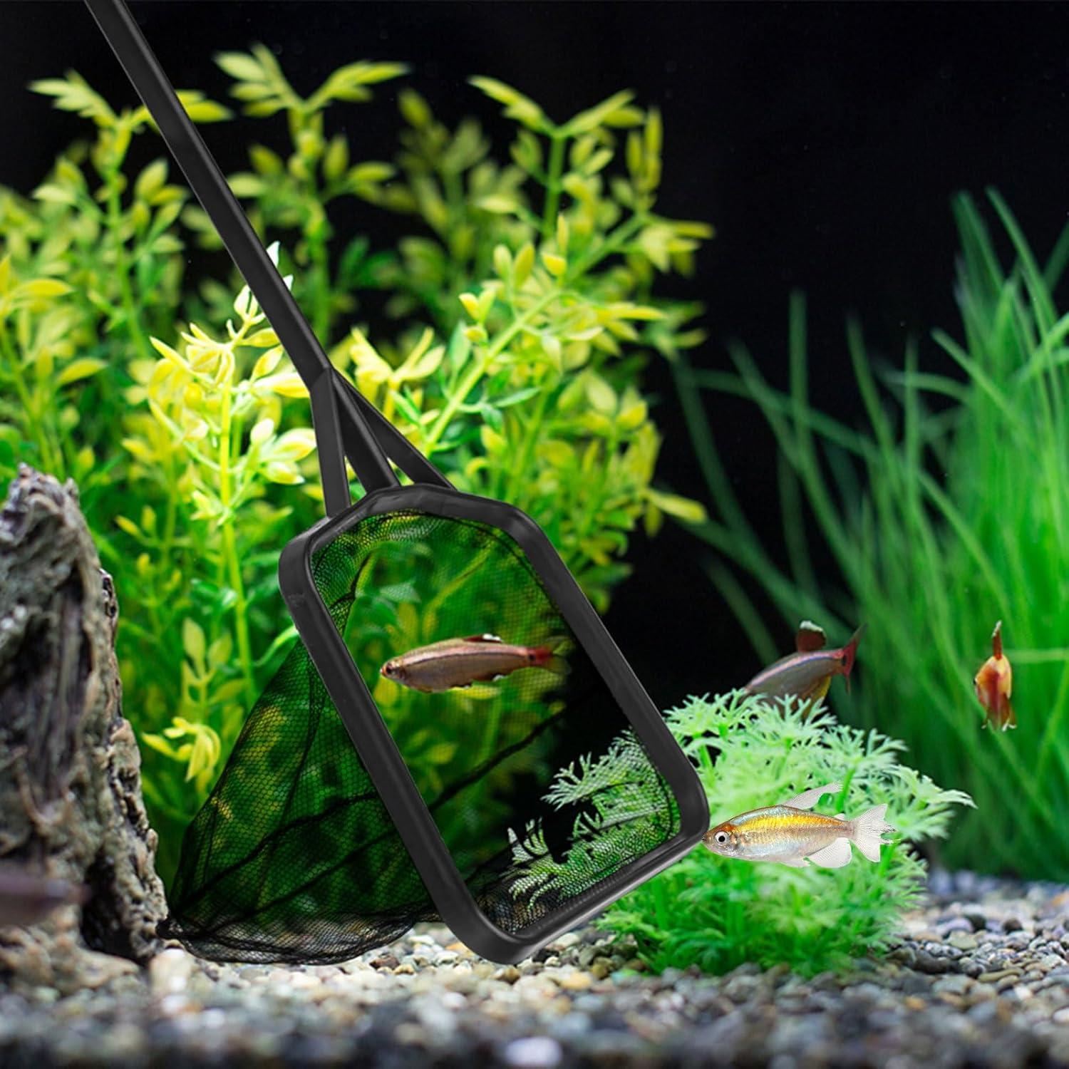 Red de Pesca Portátil YPBEW Tamaño S M L para Tanques