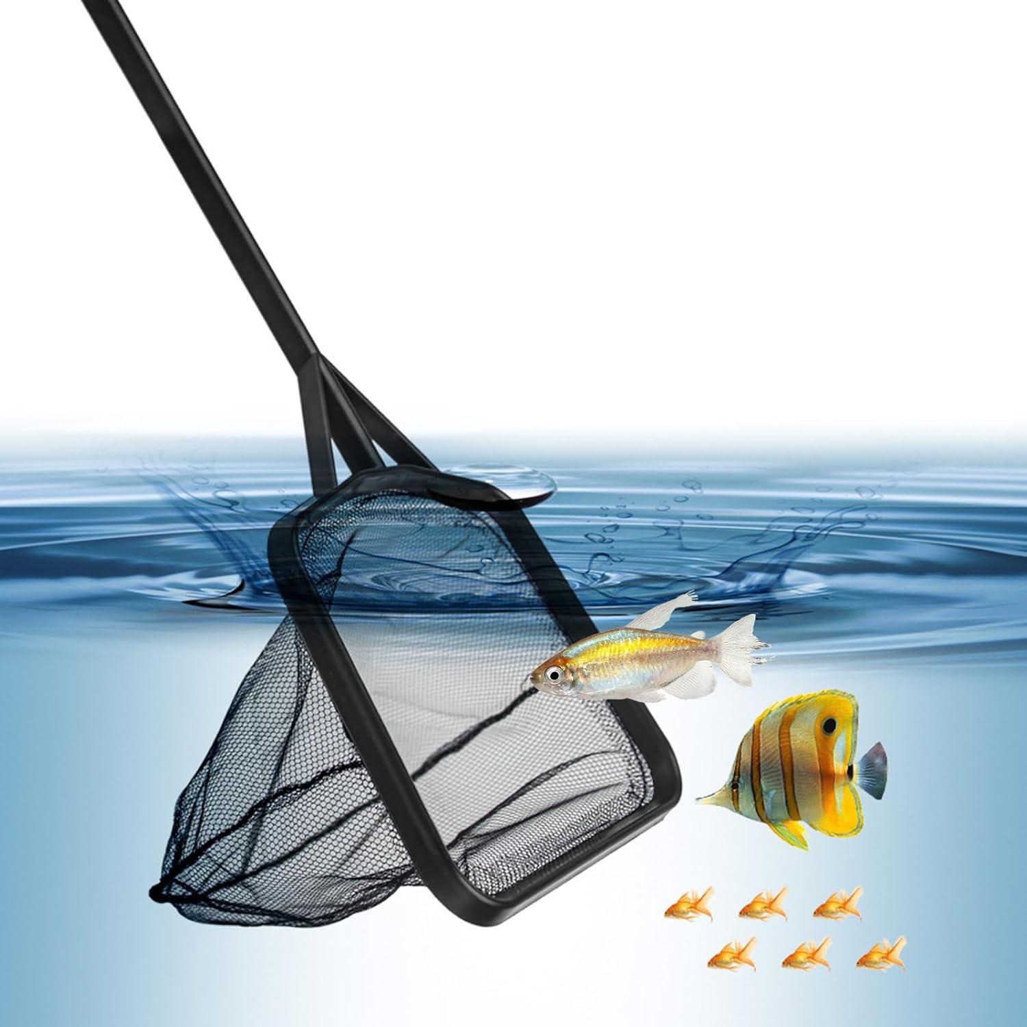 Red de Pesca Portátil YPBEW Tamaño S M L para Tanques