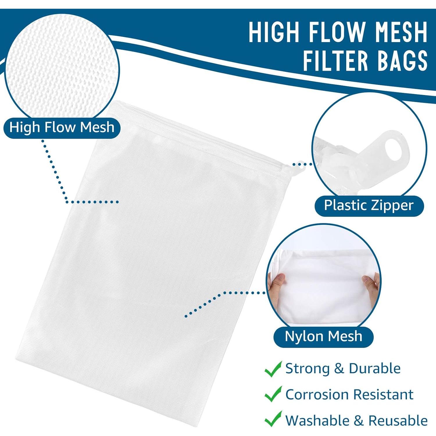 Bolsas de Filtro de Malla Fina MyfatBOSS 20.1x14 cm 10 PCS