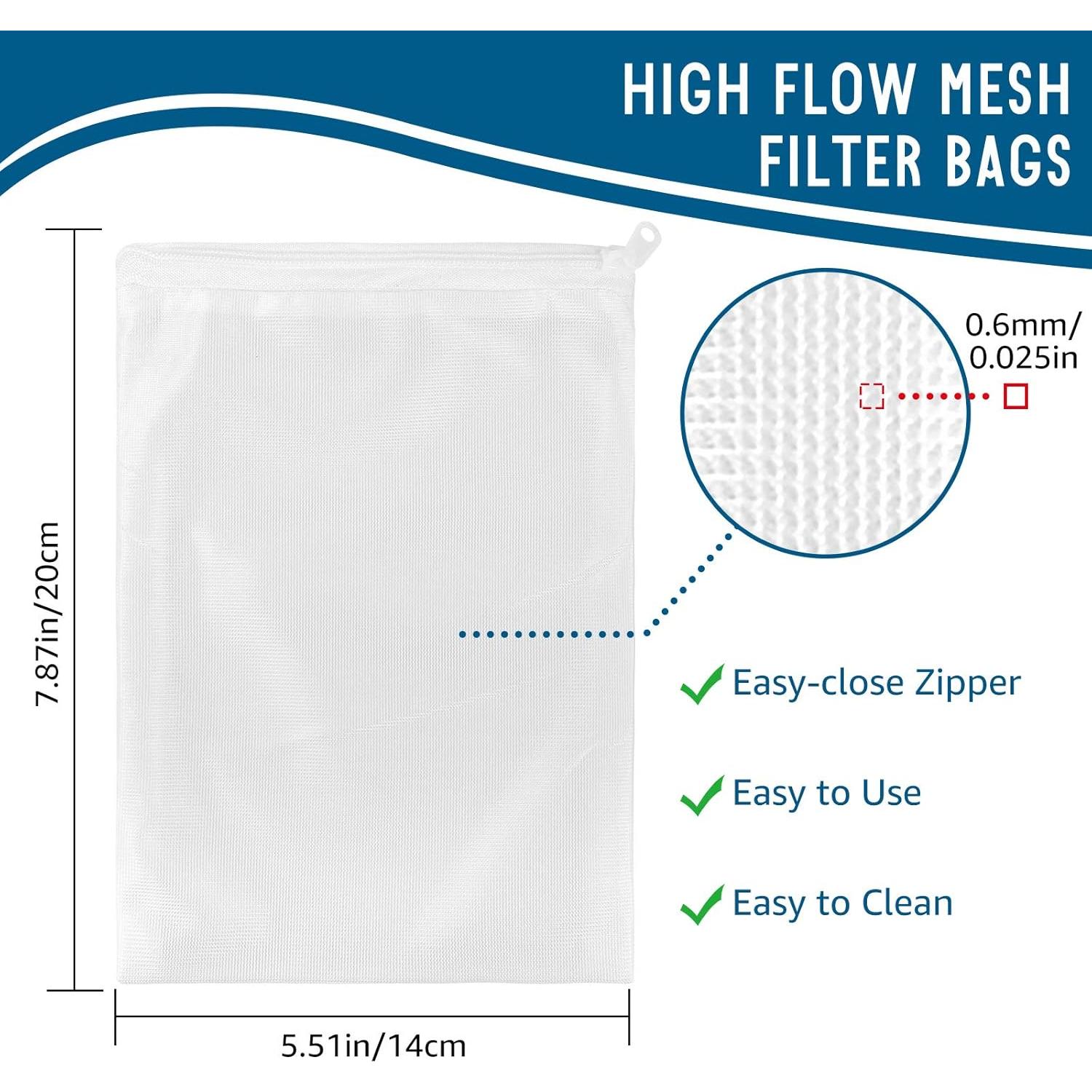 Bolsas de Filtro de Malla Fina MyfatBOSS 20.1x14 cm 10 PCS