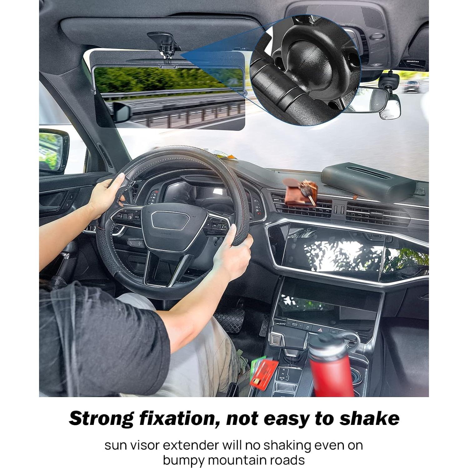 Extensor de Visera Solar JOYTUTUS UV400 Universal 32x12.7cm