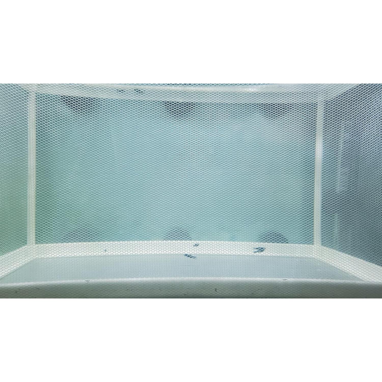 Red de cría de peces XIAOLONGLEE 26x15 cm con ventosas