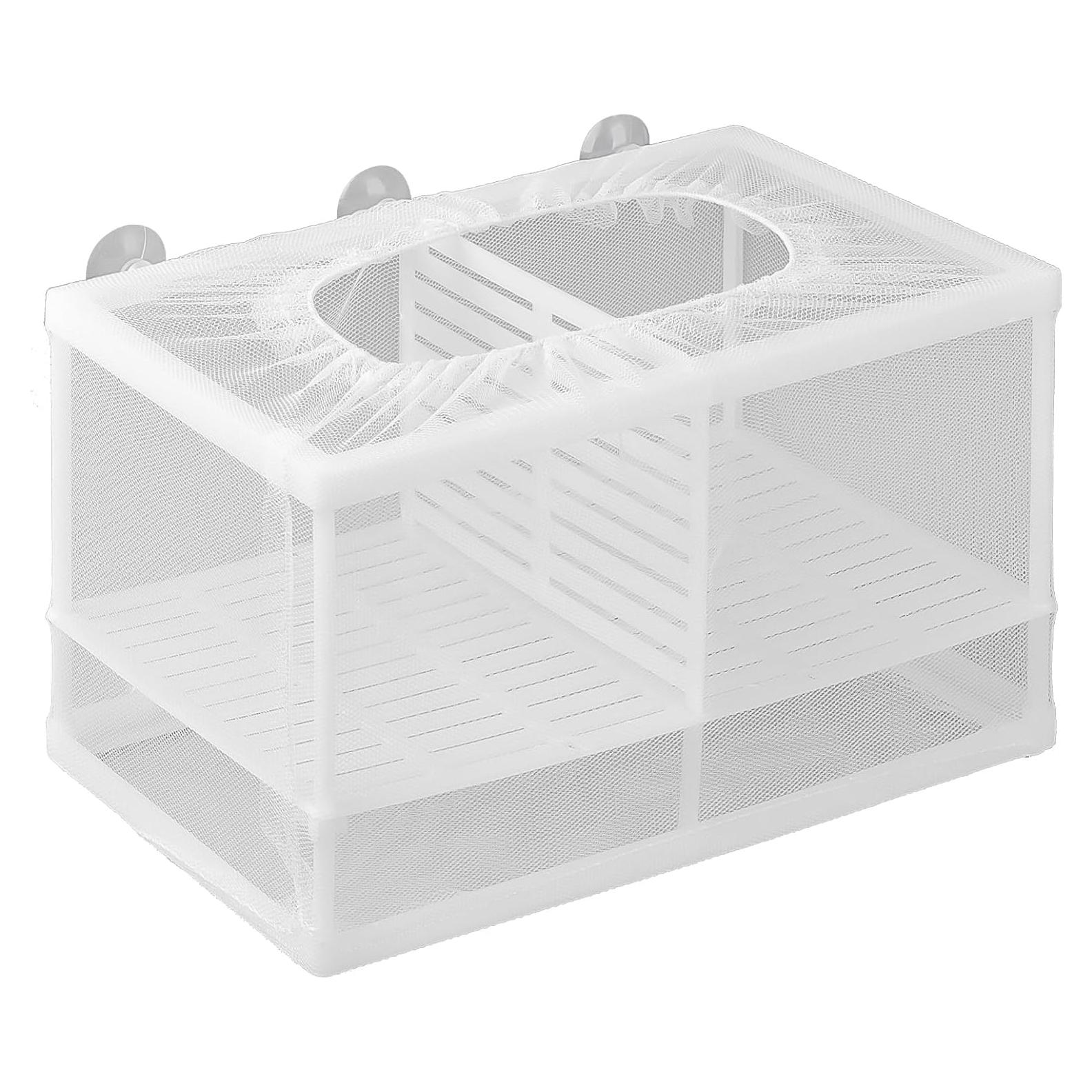Caja de cría para peces Pawfly grande con malla de nylon