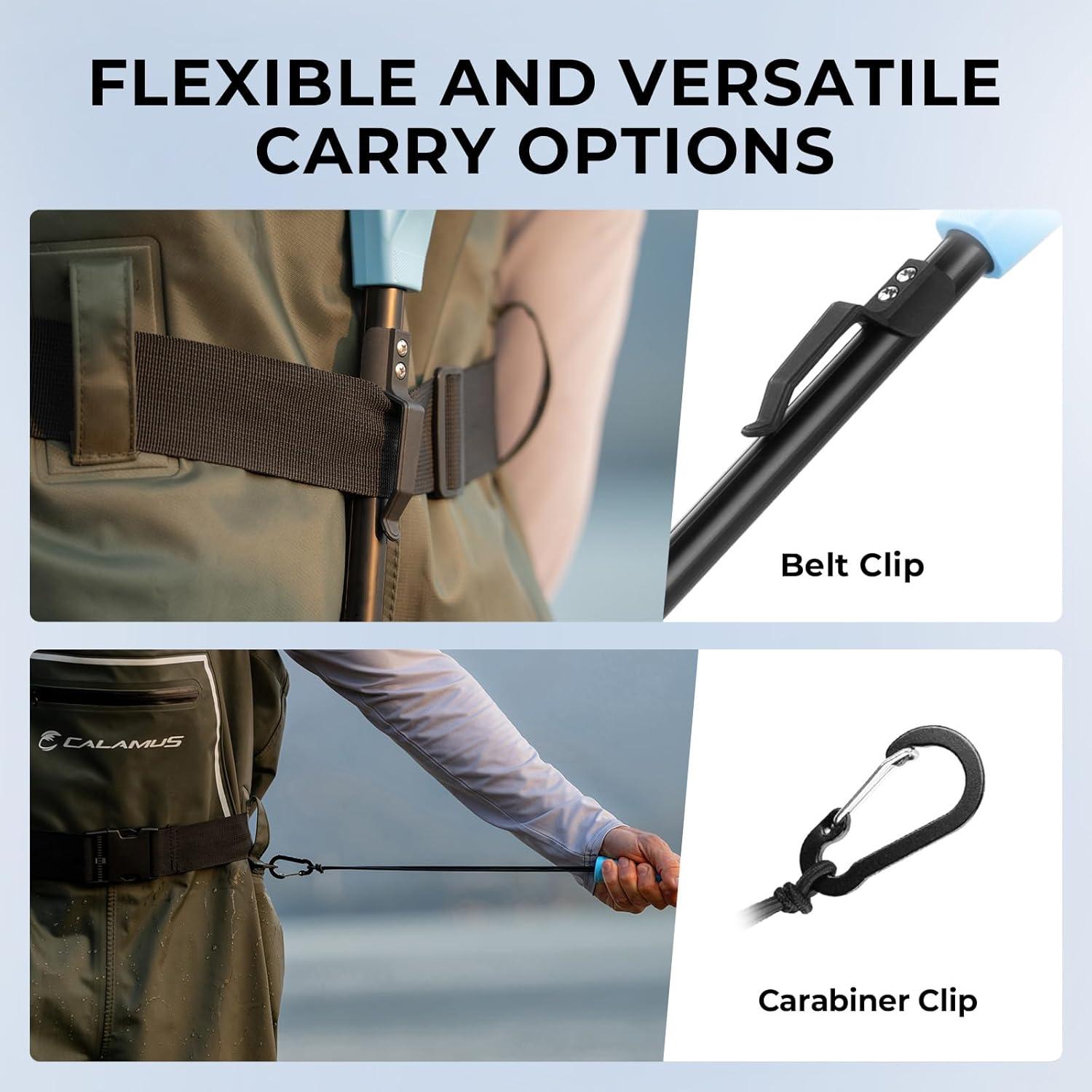 Red de Pesca Plegable Calamus 78.74 cm Ligera y Resistente