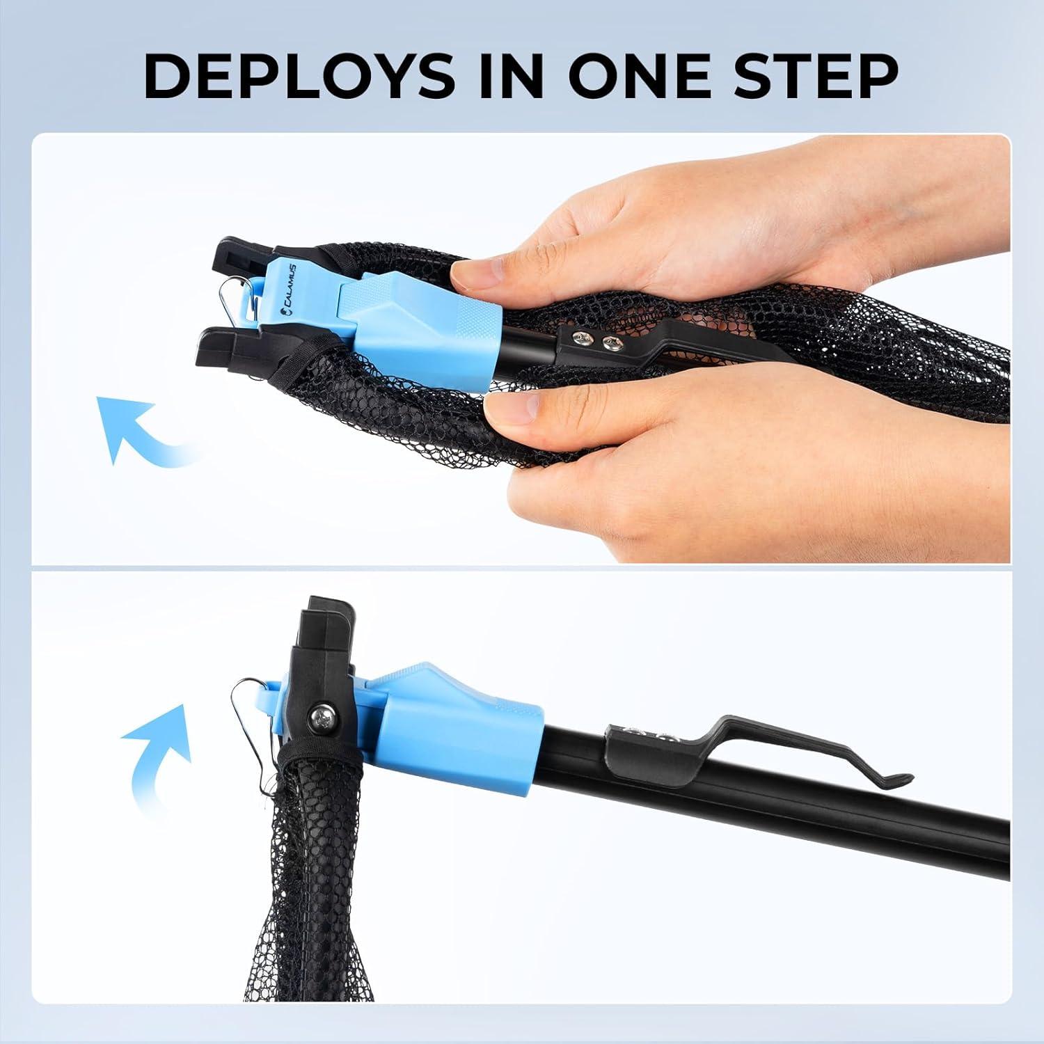 Red de Pesca Plegable Calamus 78.74 cm Ligera y Resistente