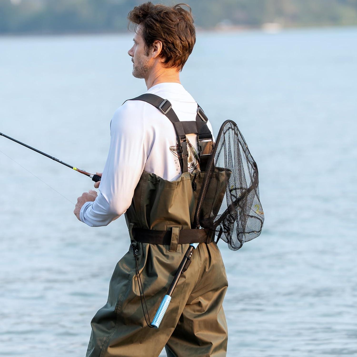 Red de Pesca Plegable Calamus 78.74 cm Ligera y Resistente