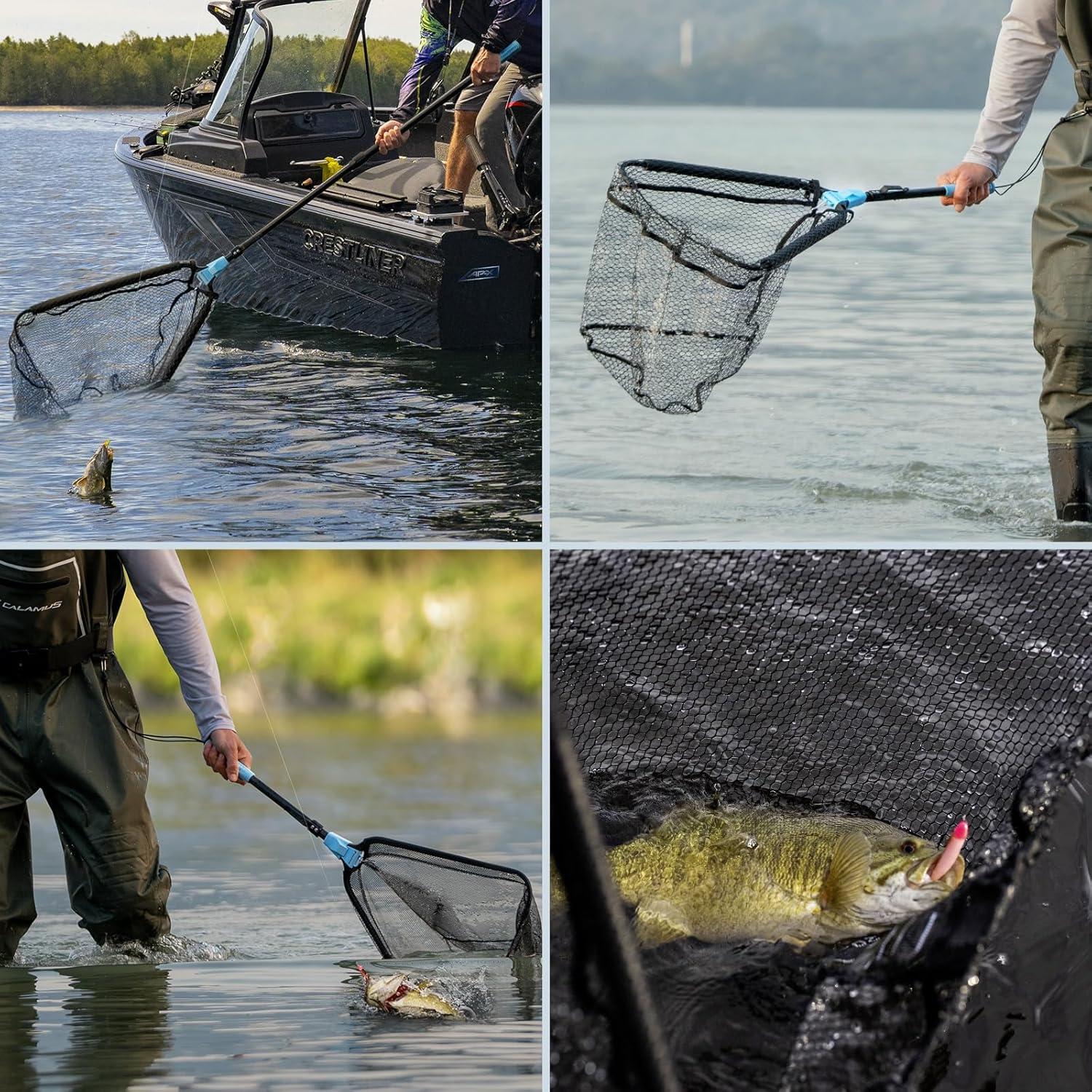 Red de Pesca Plegable Calamus 78.74 cm Ligera y Resistente