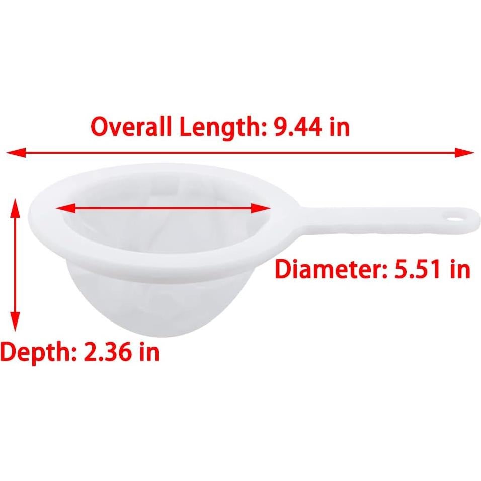 Paquete de 3 Redes para Camarones DQITJ - 24 cm, 14 cm, 6 cm