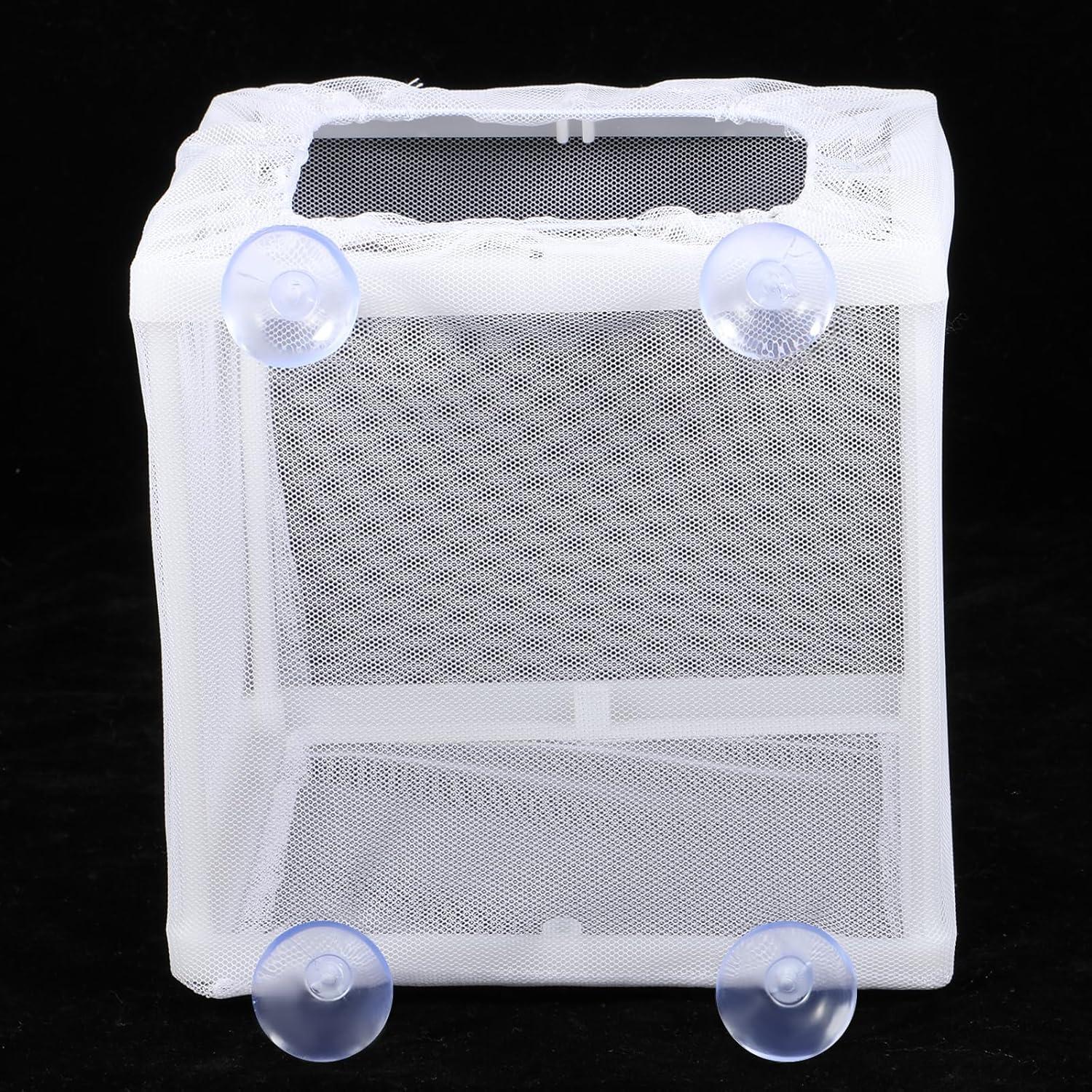 Caja Criadora de Peces FdcLixuvol 2 Piezas Malla Nylon 16x14x15cm